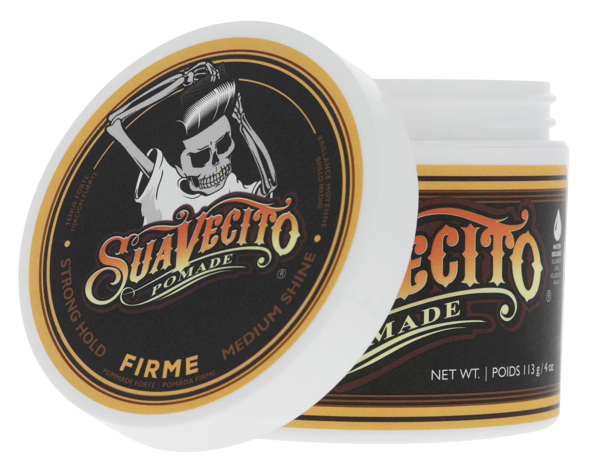 Foto 4 pulgar | Pomada Para El Cabello Suavecito Pomade Firme (strong) Hold 118 Ml - Venta Internacional.