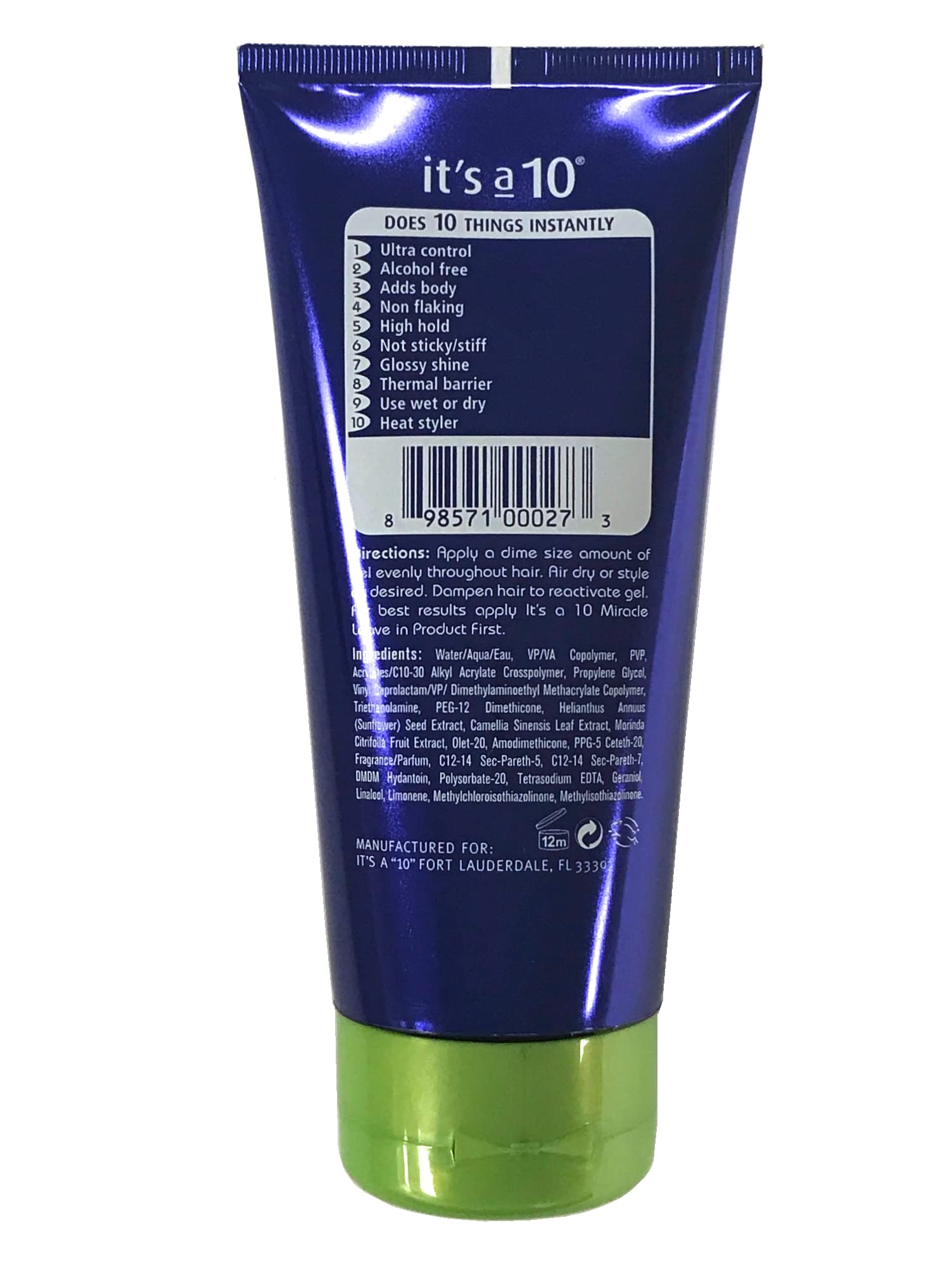 Foto 3 pulgar | Gel It's A 10 Miracle Firm Hold, 150 Ml - Venta Internacional.