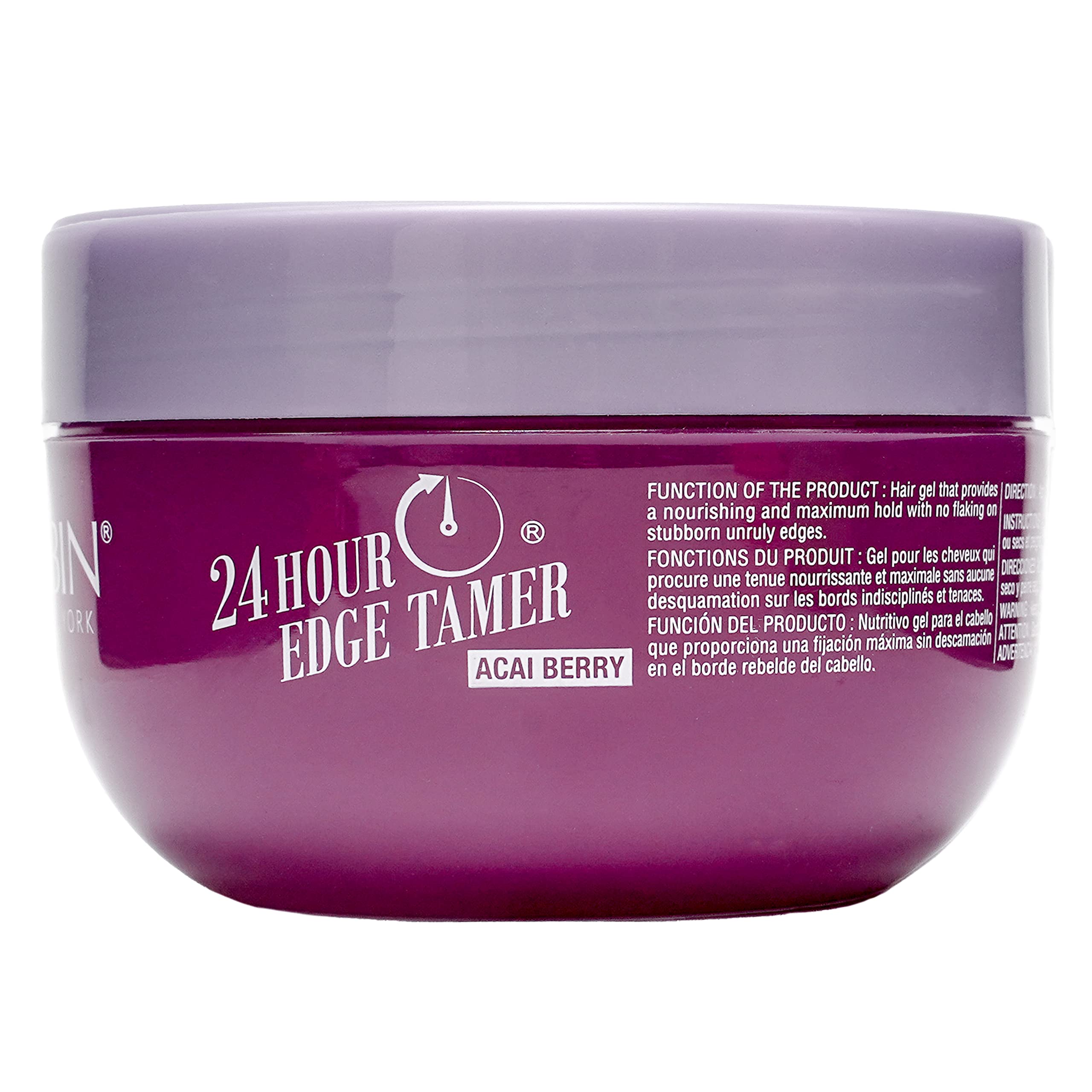 Foto 3 pulgar | Aceite De Argán Edge Tamer Ebin New York, 24 Horas, Acai Berry, 250 Ml - Venta Internacional.