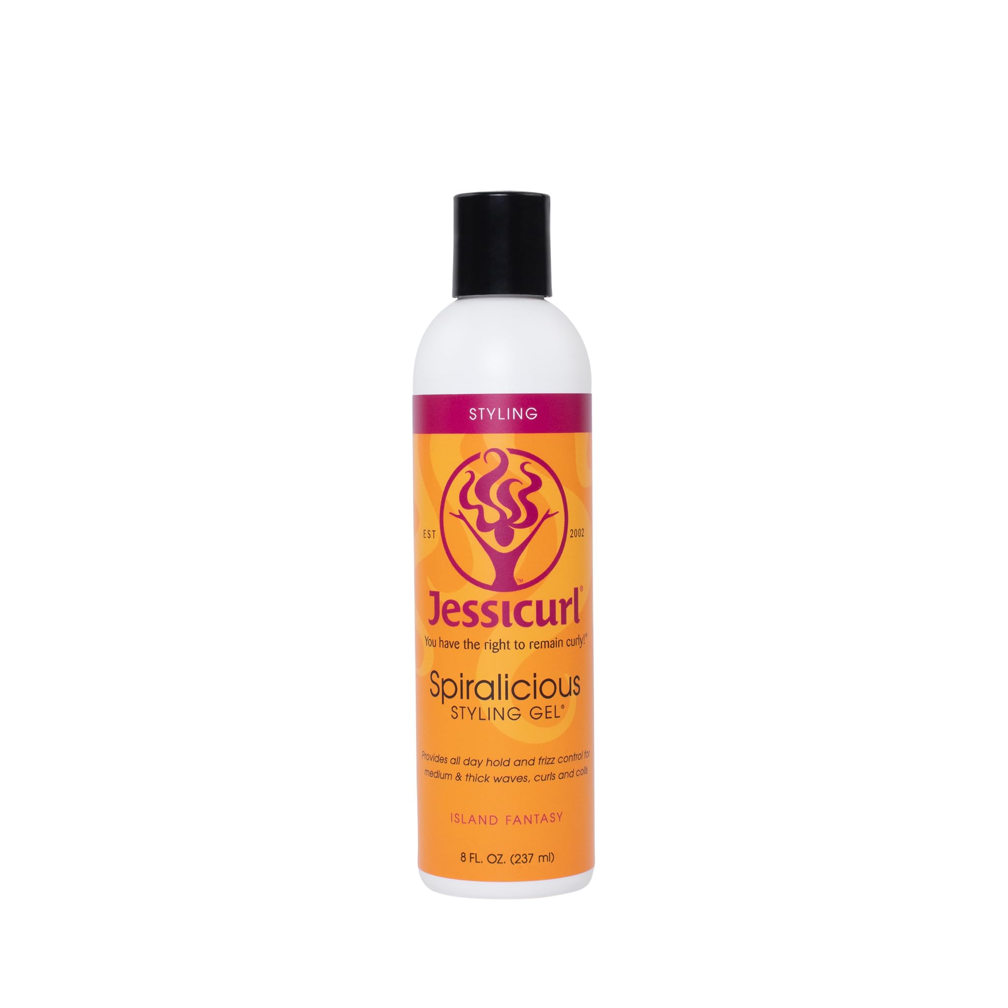 Gel Para El Cabello Jessicurl Spiralicious Island Fantasy 240 Ml - Venta Internacional.