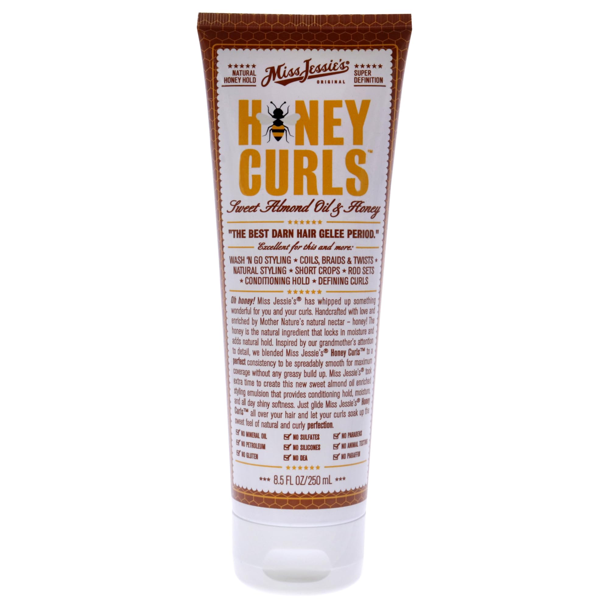 Emulsión Miss Jessie's Honey Curls, Unisex, 250 Ml - Venta Internacional.