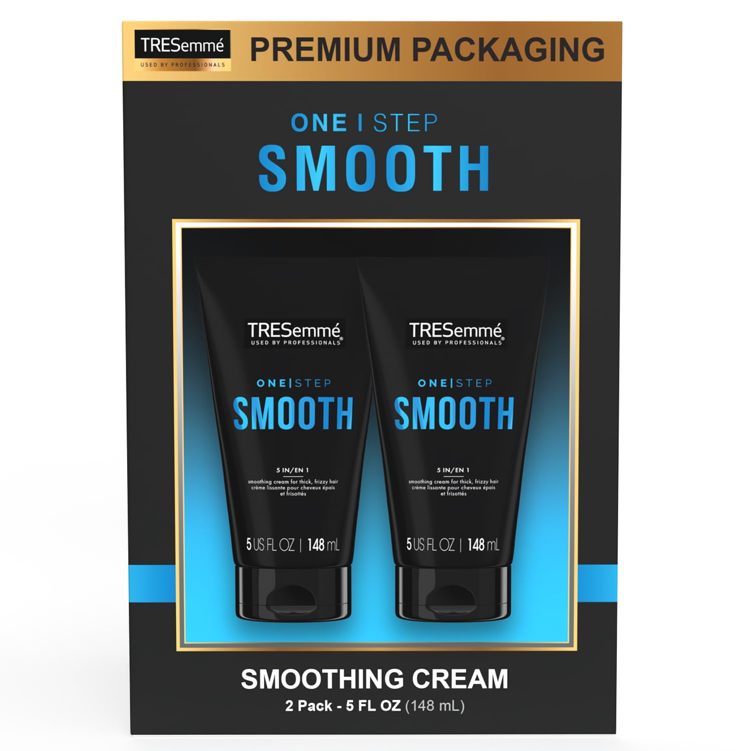 Foto 2 | Crema Suavizante Para El Cabello Tresemmé One Step Smooth 5 En 1 150 Ml X2 - Venta Internacional.