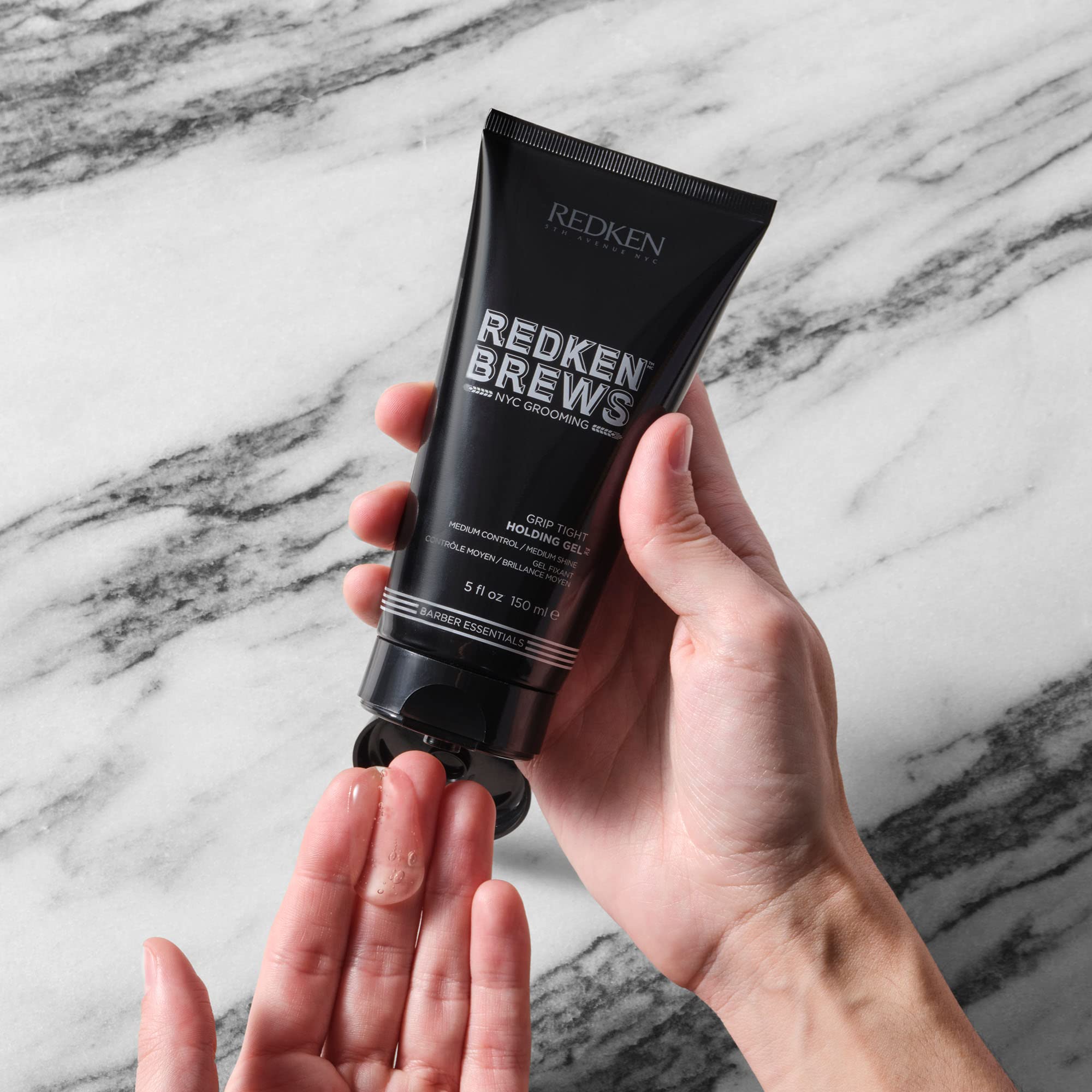 Foto 4 | Gel Capilar Redken Brews Holding Gel Para Hombre, De Fijación Media, 150 Ml - Venta Internacional.