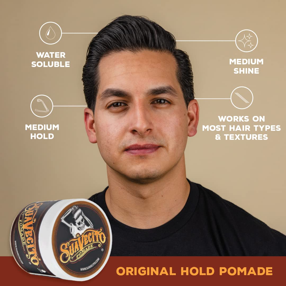 Foto 6 pulgar | Gel Para El Cabello Suavecito Pomade Original Hold 150 Ml Para Hombre - Venta Internacional.