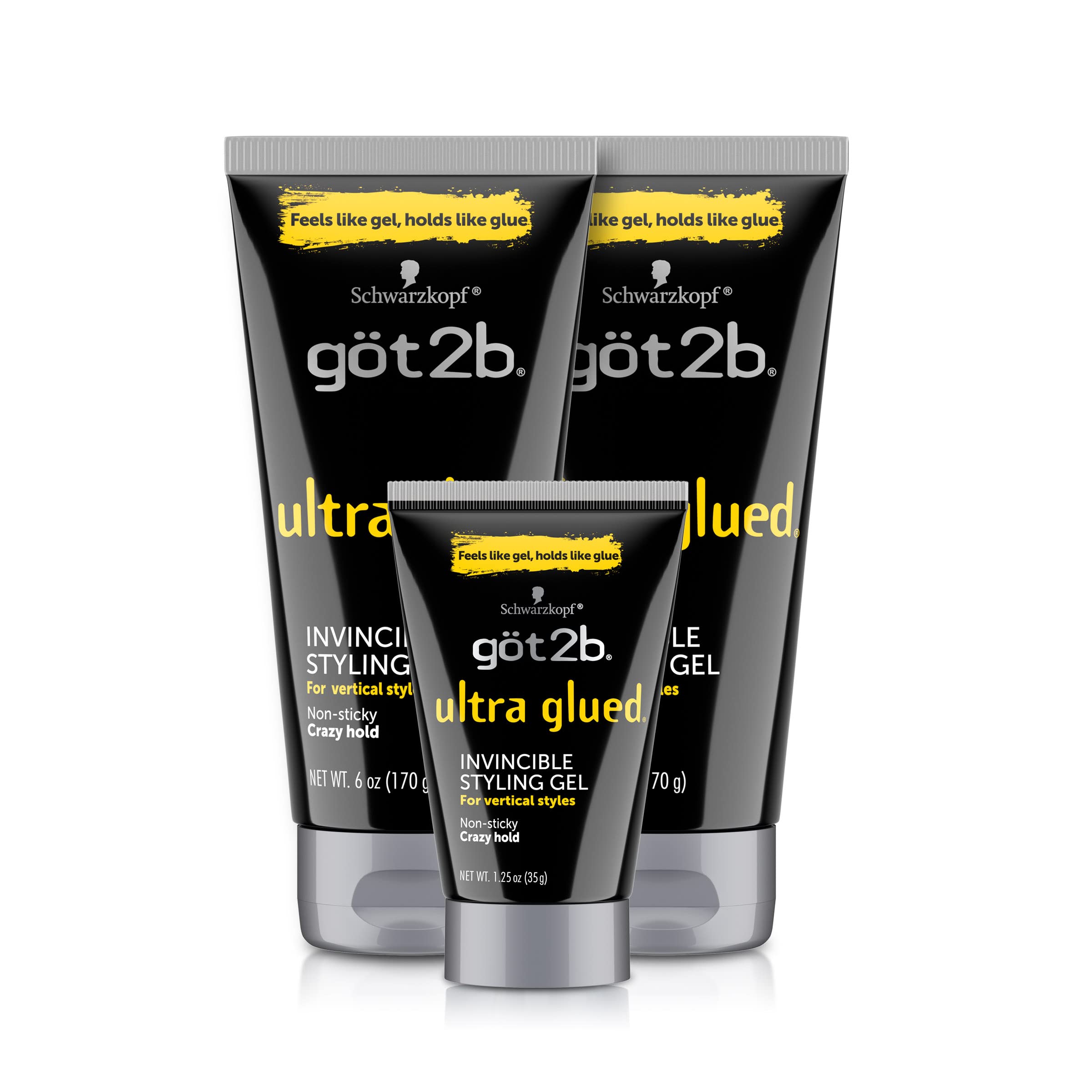 Foto 2 pulgar | Gel De Peinado Got2b Ultra Glue Invincible 177 Ml X 2 + 37 Ml - Venta Internacional.