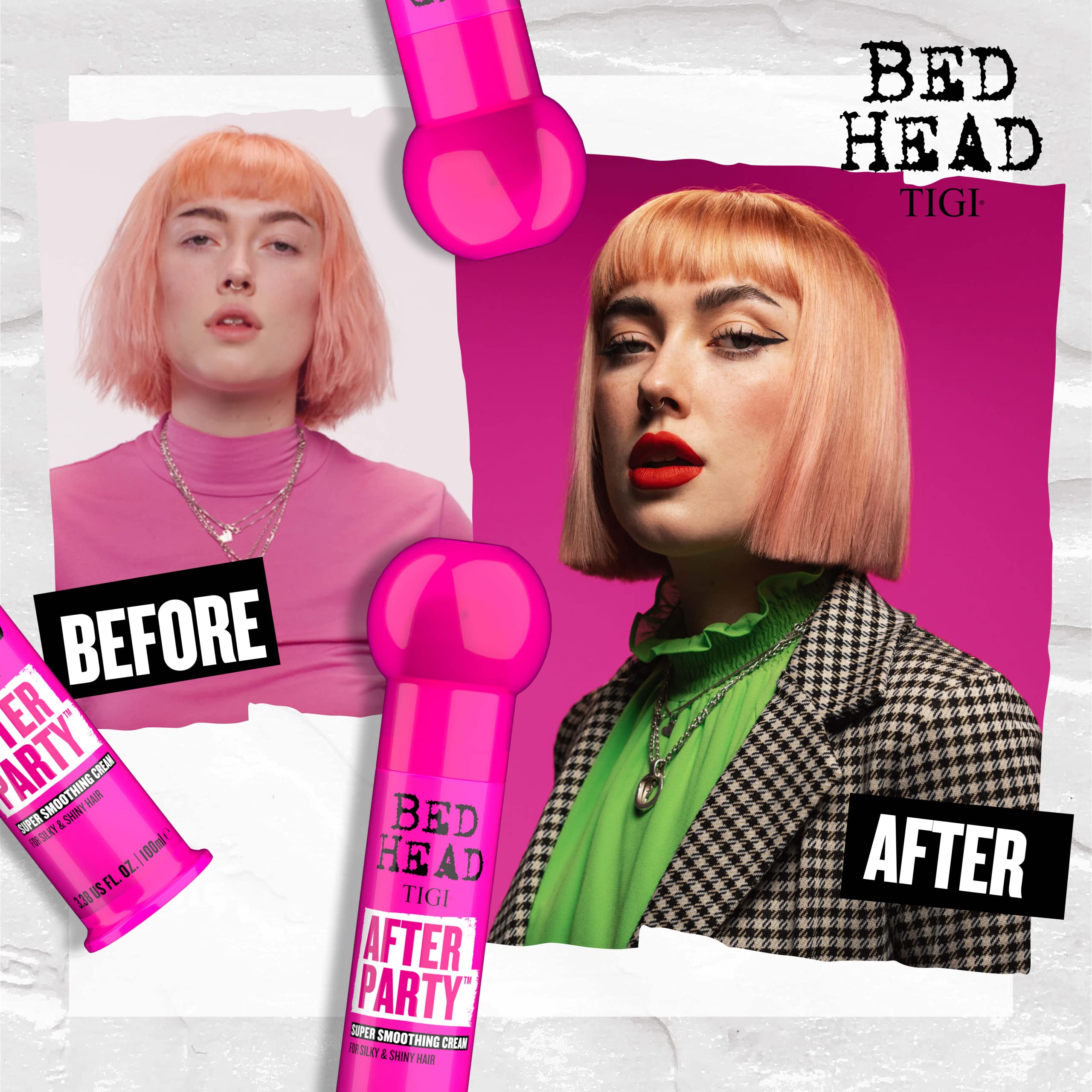 Foto 7 pulgar | Crema Suavizante Para El Cabello Bed Head Tigi After Party, 100 Ml (paquete De 2) - Venta Internacional.