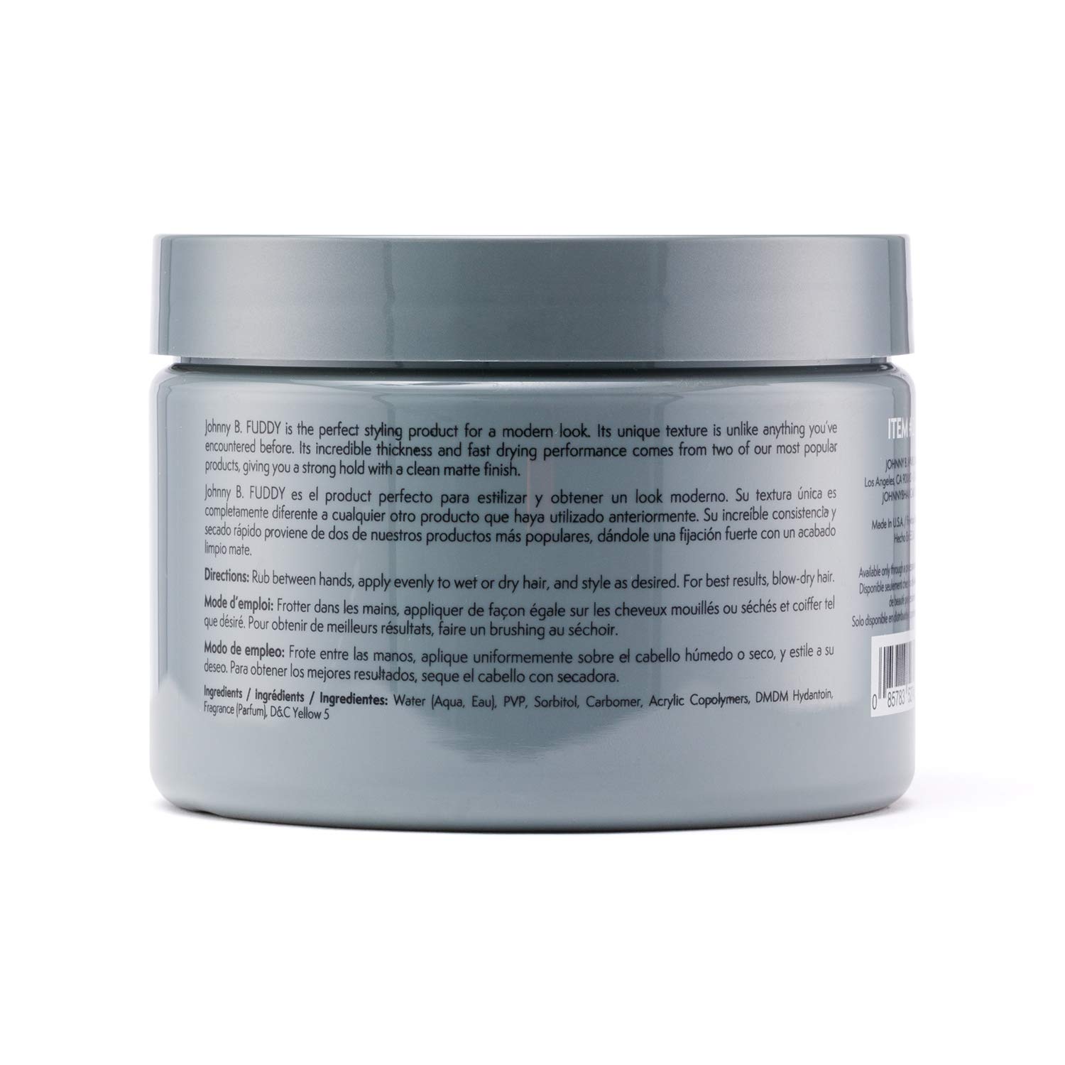 Foto 3 pulgar | Gel Para Peinar Johnny B Fuddy Strong Matte 355 Ml - Venta Internacional.
