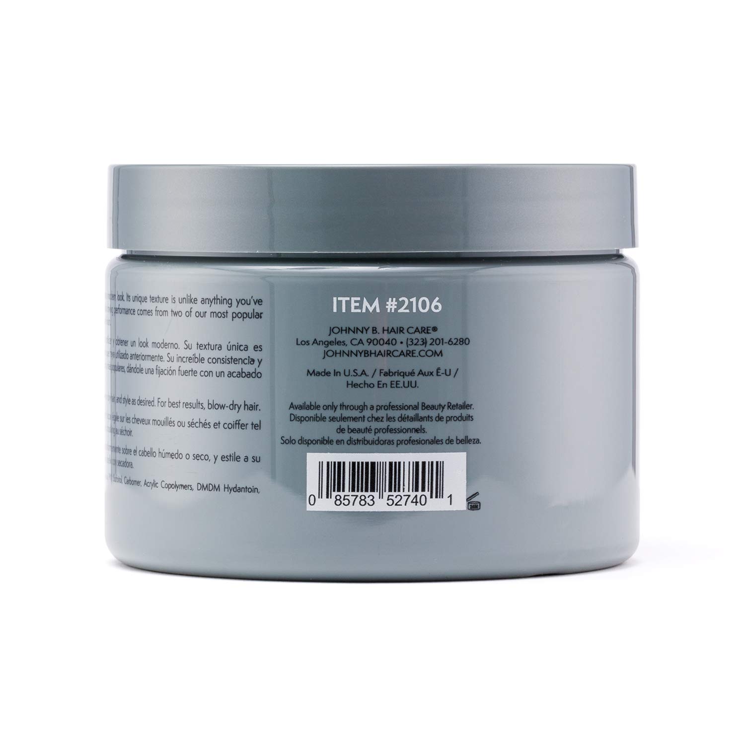 Foto 4 pulgar | Gel Para Peinar Johnny B Fuddy Strong Matte 355 Ml - Venta Internacional.