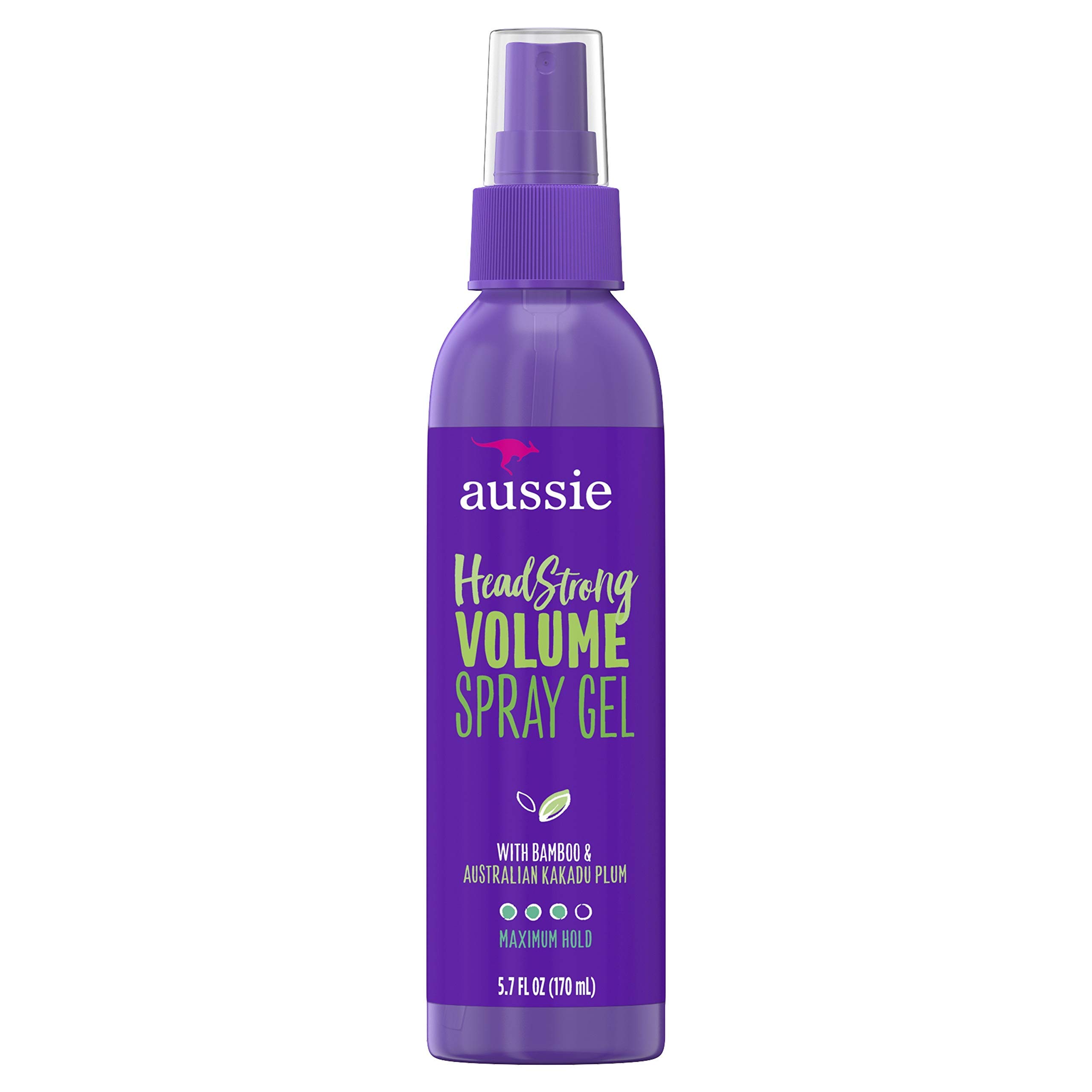 Foto 2 pulgar | Gel Para El Cabello Aussie Headstrong Volume Spray, Fijación Máxima, 170 Ml - Venta Internacional.