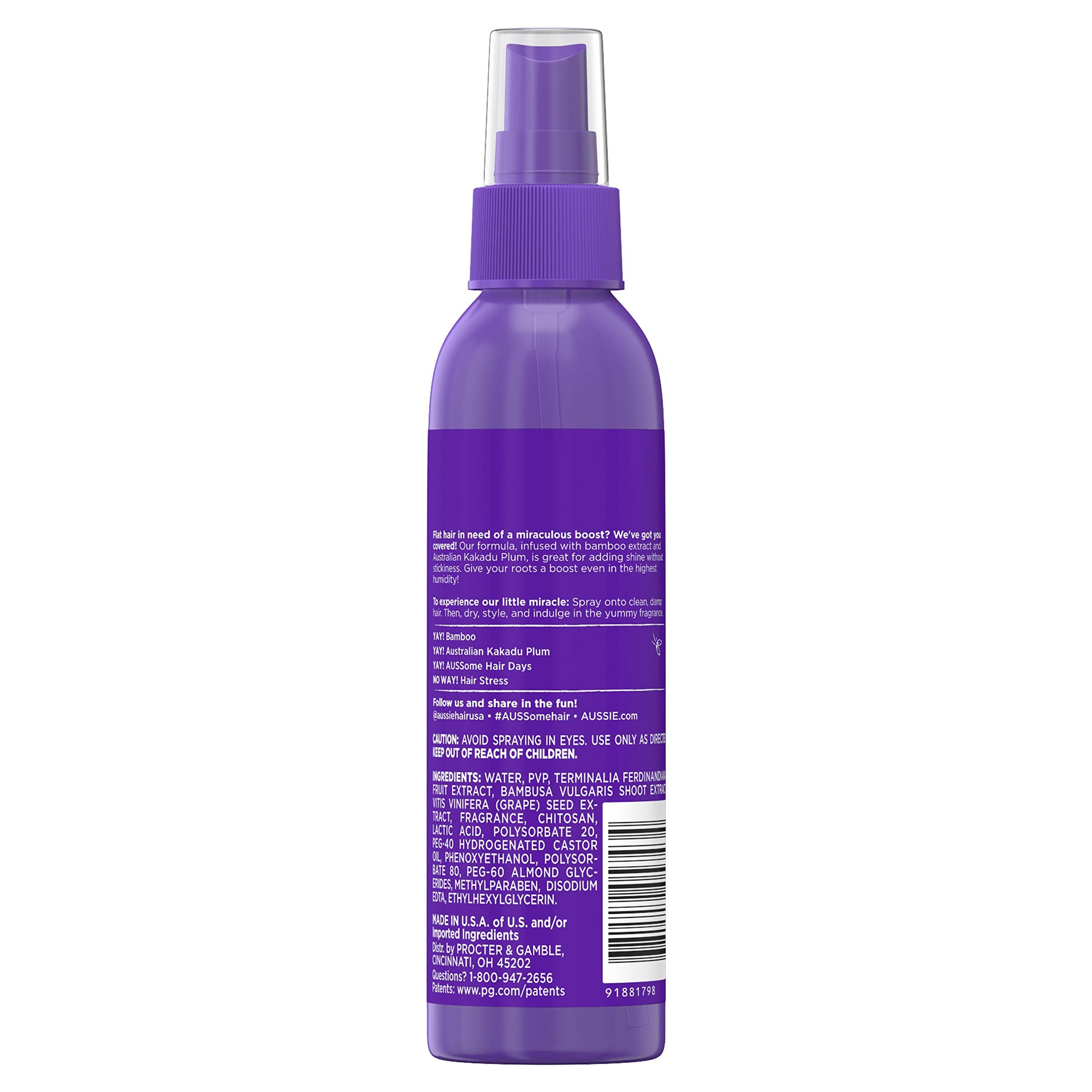 Foto 3 pulgar | Gel Para El Cabello Aussie Headstrong Volume Spray, Fijación Máxima, 170 Ml - Venta Internacional.