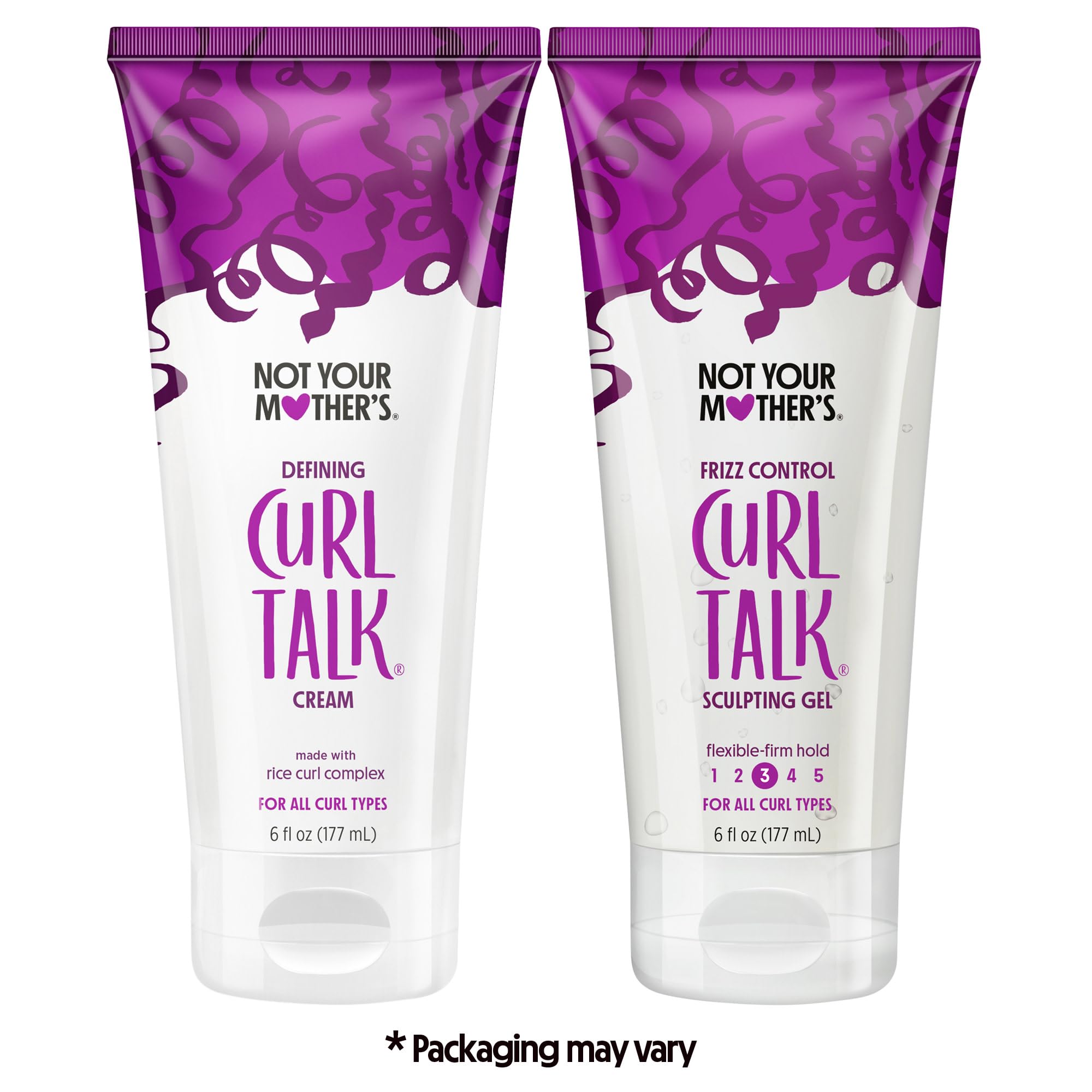 Foto 3 pulgar | Gel Y Crema Para El Cabello Not Your Mother's Curl Talk, 180 Ml, Paquete De 2 - Venta Internacional.