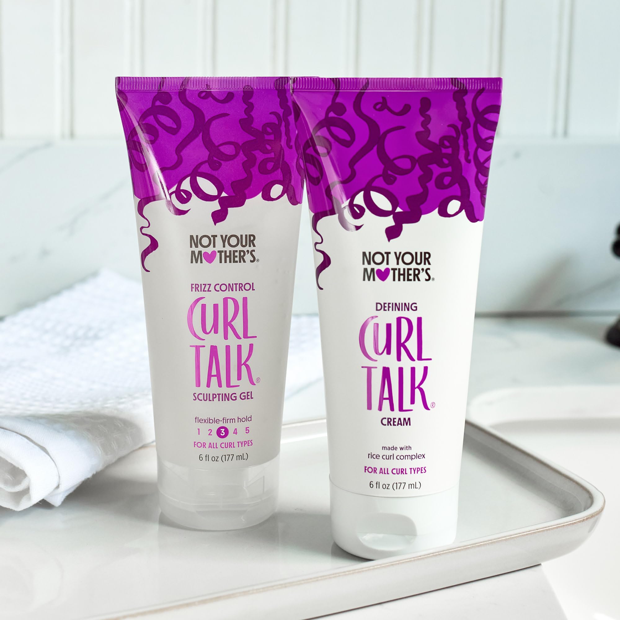 Foto 7 pulgar | Gel Y Crema Para El Cabello Not Your Mother's Curl Talk, 180 Ml, Paquete De 2 - Venta Internacional.