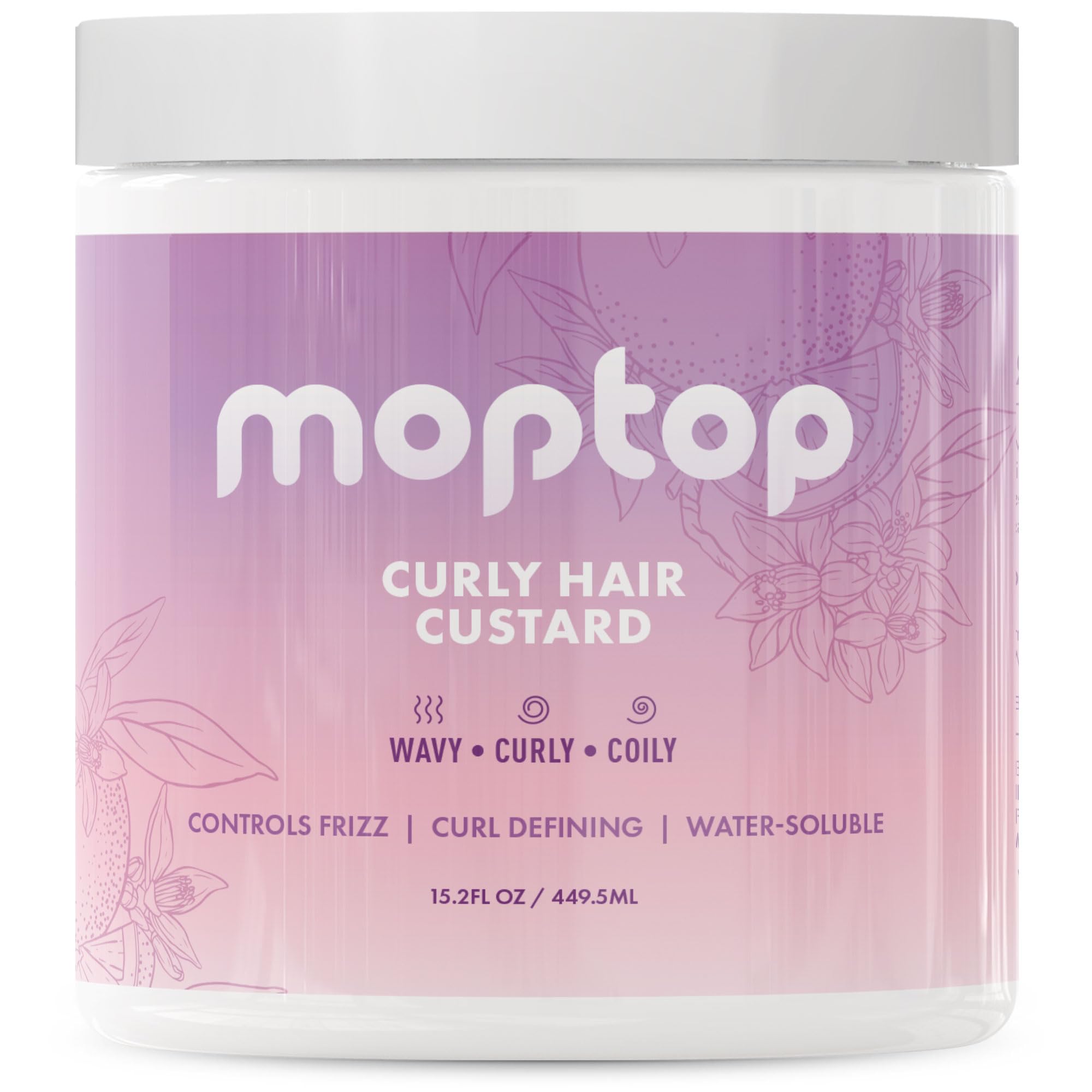 Foto 2 pulgar | Gel Moldeador Moptop Curl Flan Para Cabello Fino, Grueso Y Ondulado, 480 Ml - Venta Internacional.