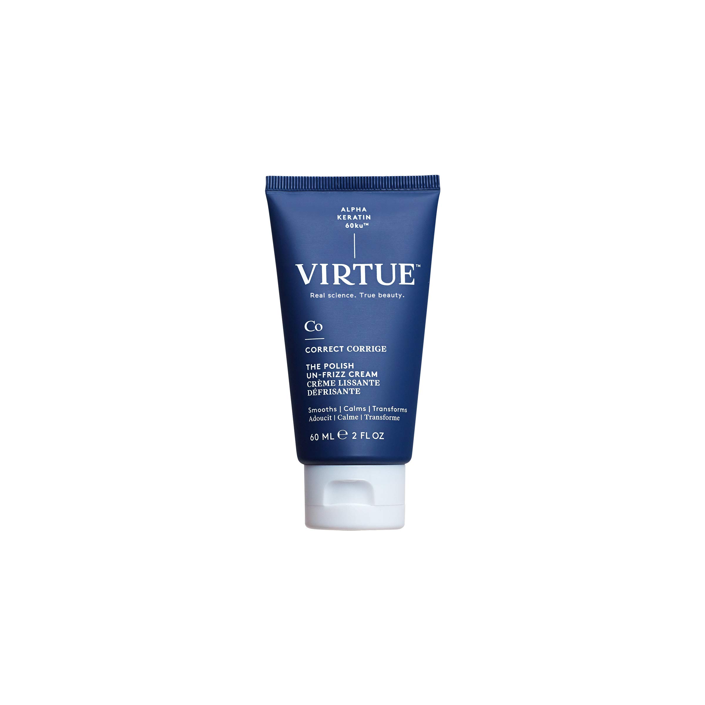 Foto 2 pulgar | Crema Virtue Un-frizz Alpha Keratin, 60 Ml, 60 Ml, Sin Sulfatos - Venta Internacional.