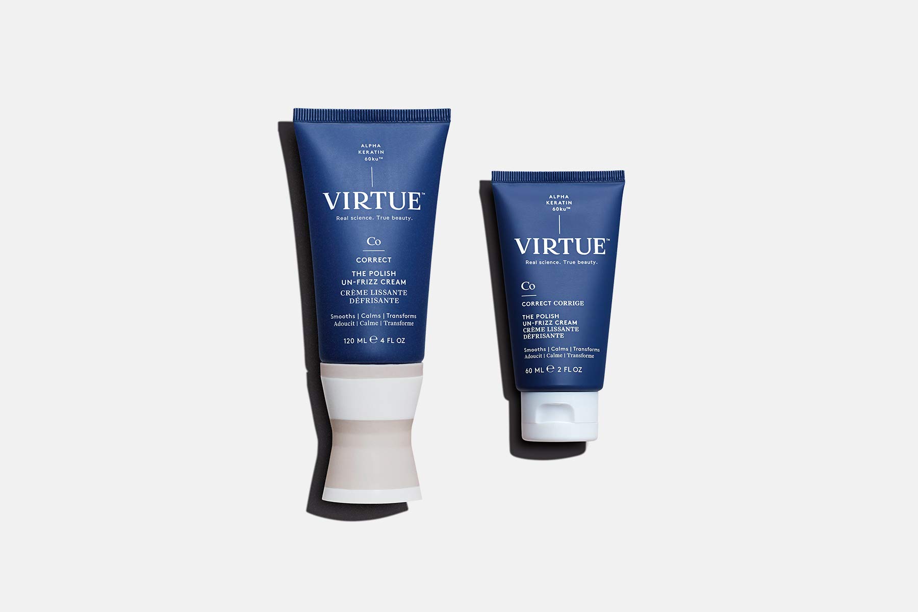 Foto 5 pulgar | Crema Virtue Un-frizz Alpha Keratin, 60 Ml, 60 Ml, Sin Sulfatos - Venta Internacional.