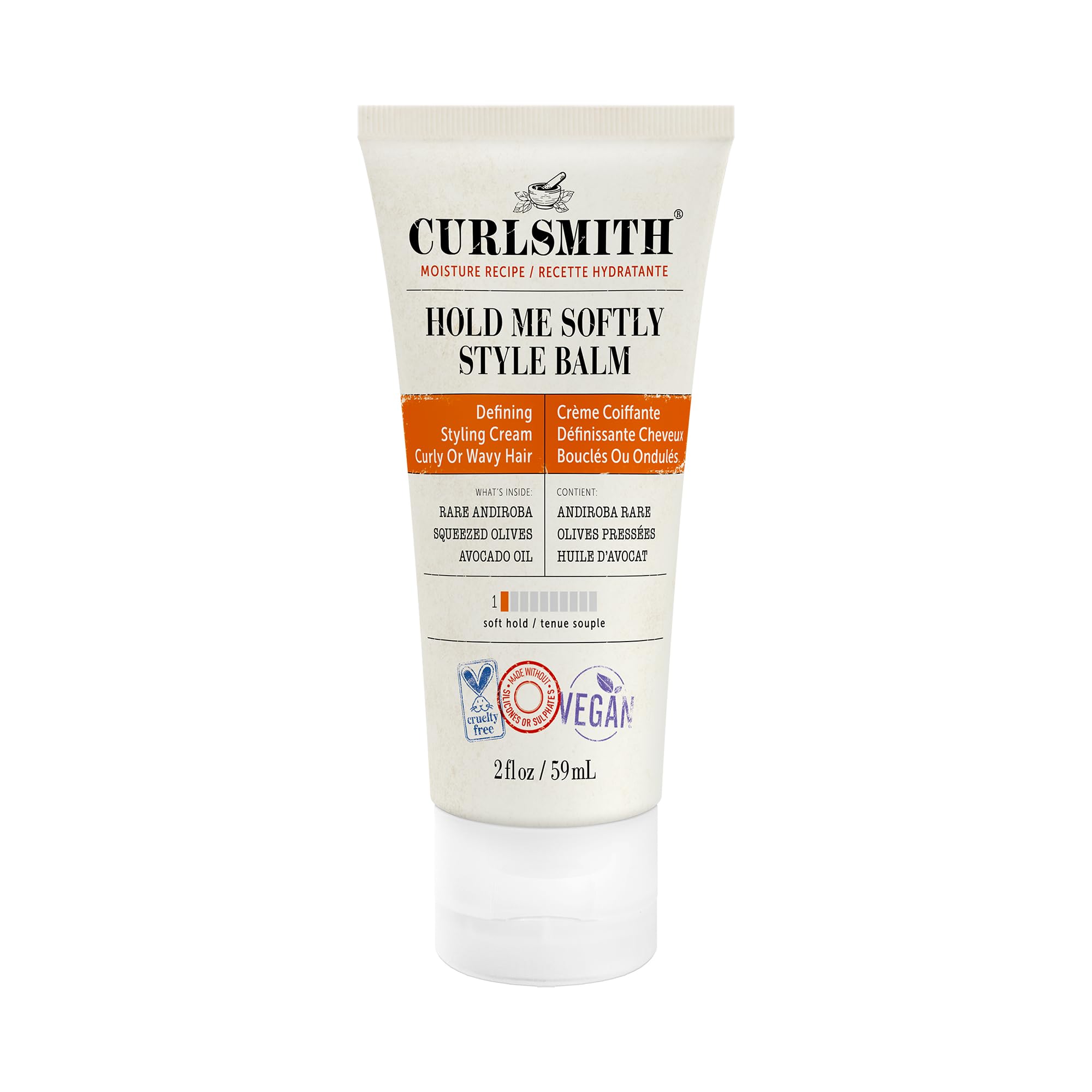 Foto 2 pulgar | Crema Para Peinar Curlsmith Hold Me Softly Style Balm 60 Ml - Venta Internacional.