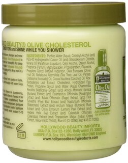 Foto 2 | Tratamiento Capilar Hollywood Beauty Olive Colesterol 600 Ml X2 - Venta Internacional.