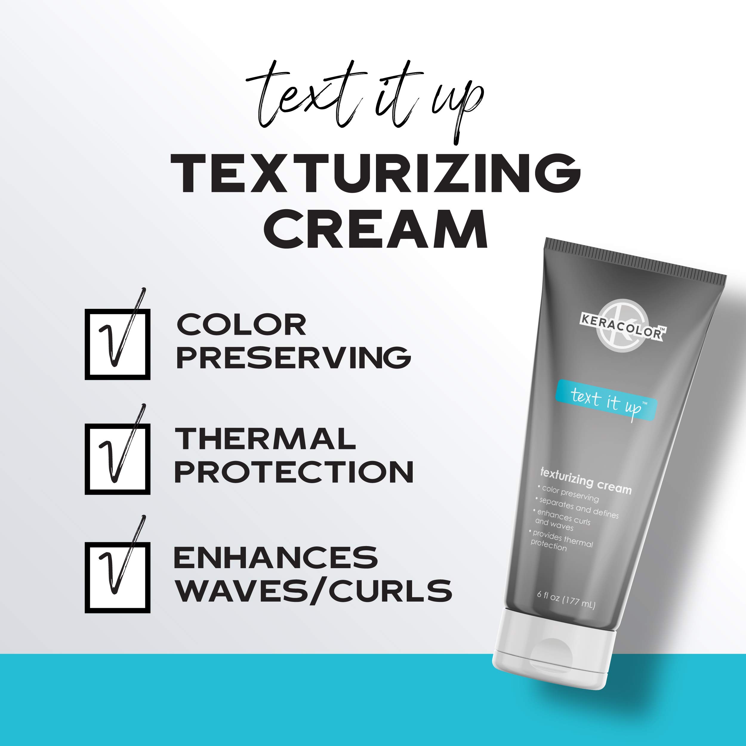 Foto 4 pulgar | Crema Texturizante Keracolor Text Lt Up Up Rizado Hair 180ml - Venta Internacional.