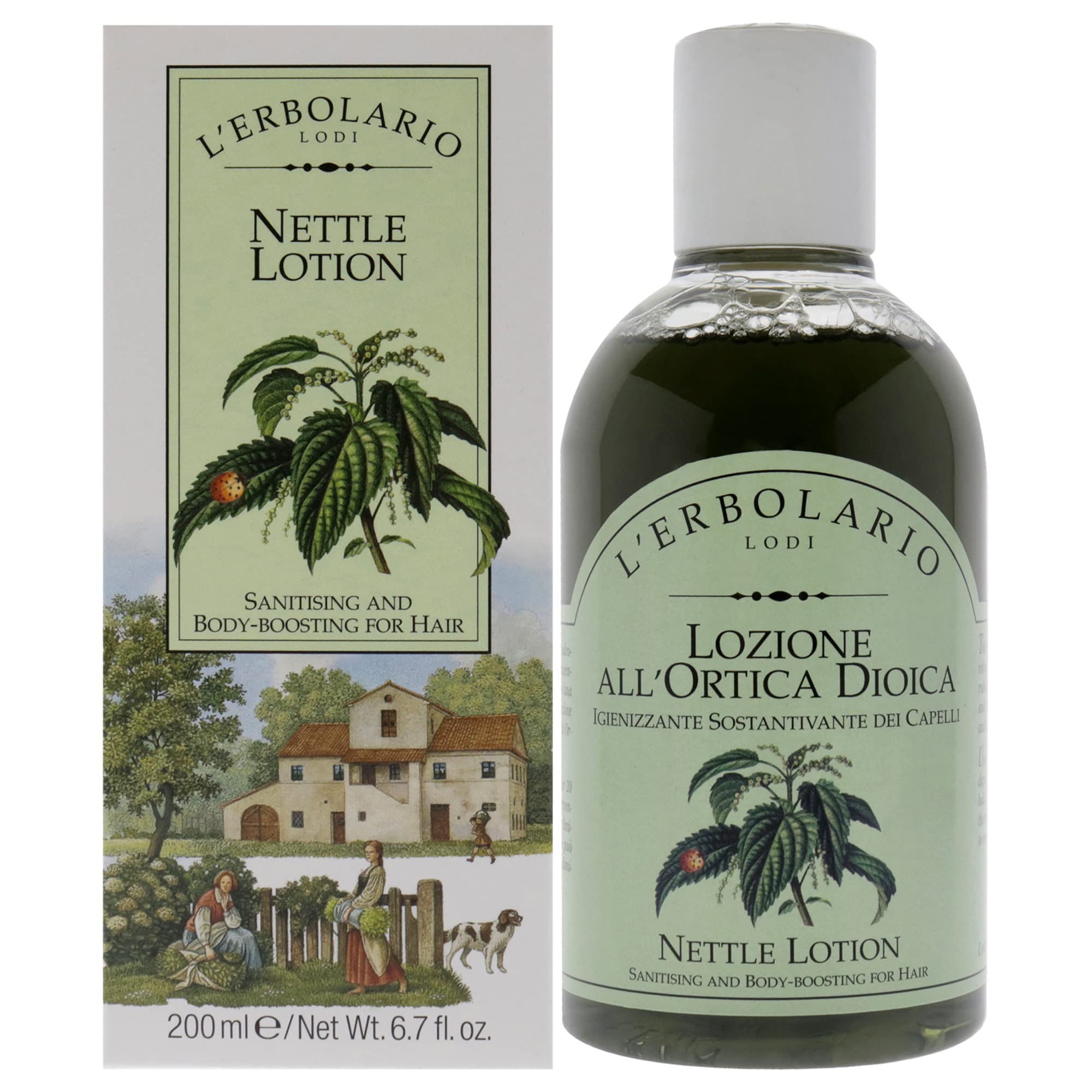 Foto 2 pulgar | Loción L'erbolario Nettle Unisex 200 Ml - Venta Internacional.