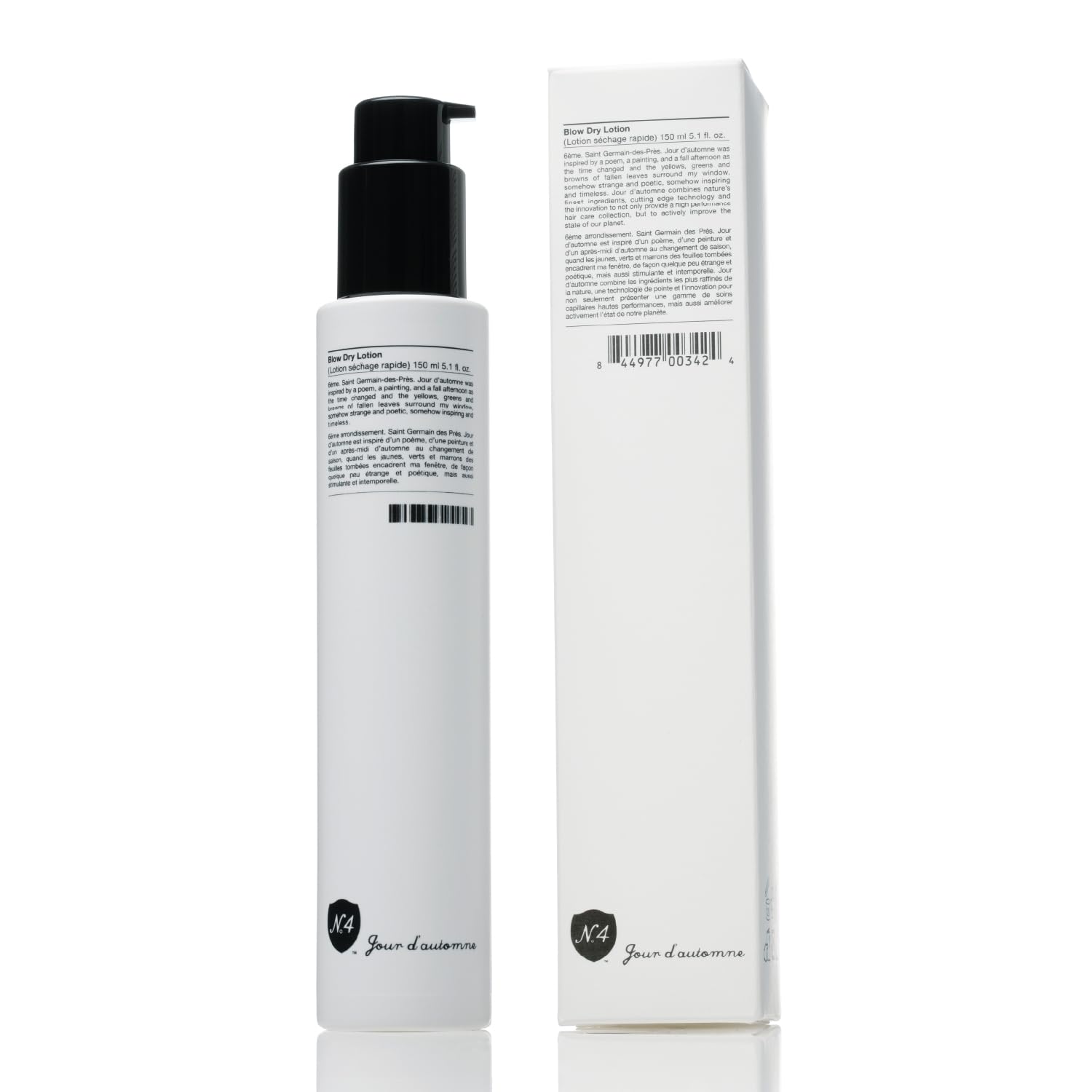 Foto 2 pulgar | Loción Para Secar Con Secador Número 4, Antiencrespamiento, 150 Ml - Venta Internacional.