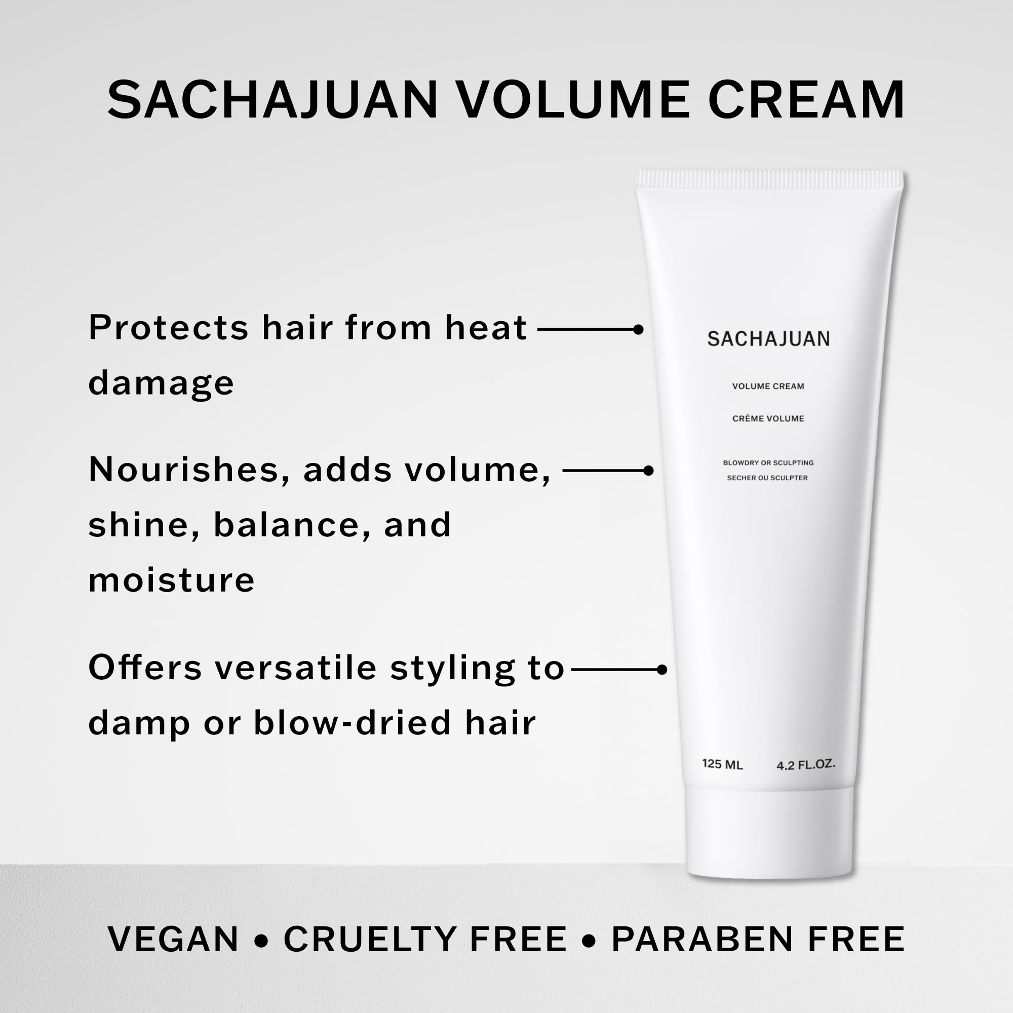 Foto 3 pulgar | Crema Para Peinar Sachajuan Volume Blowdry Or Sculpting 125 Ml - Venta Internacional.
