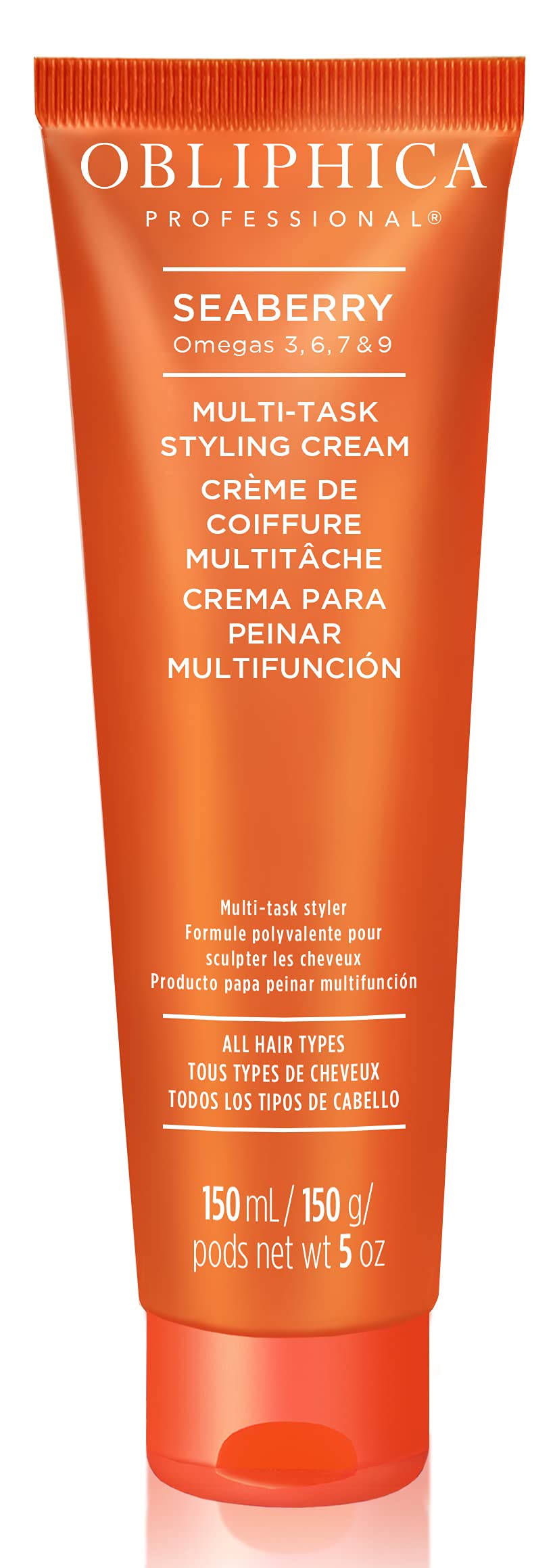 Foto 2 pulgar | Crema De Peinado Obliphica Seaberry 150 Ml Anti-frizz Control - Venta Internacional.