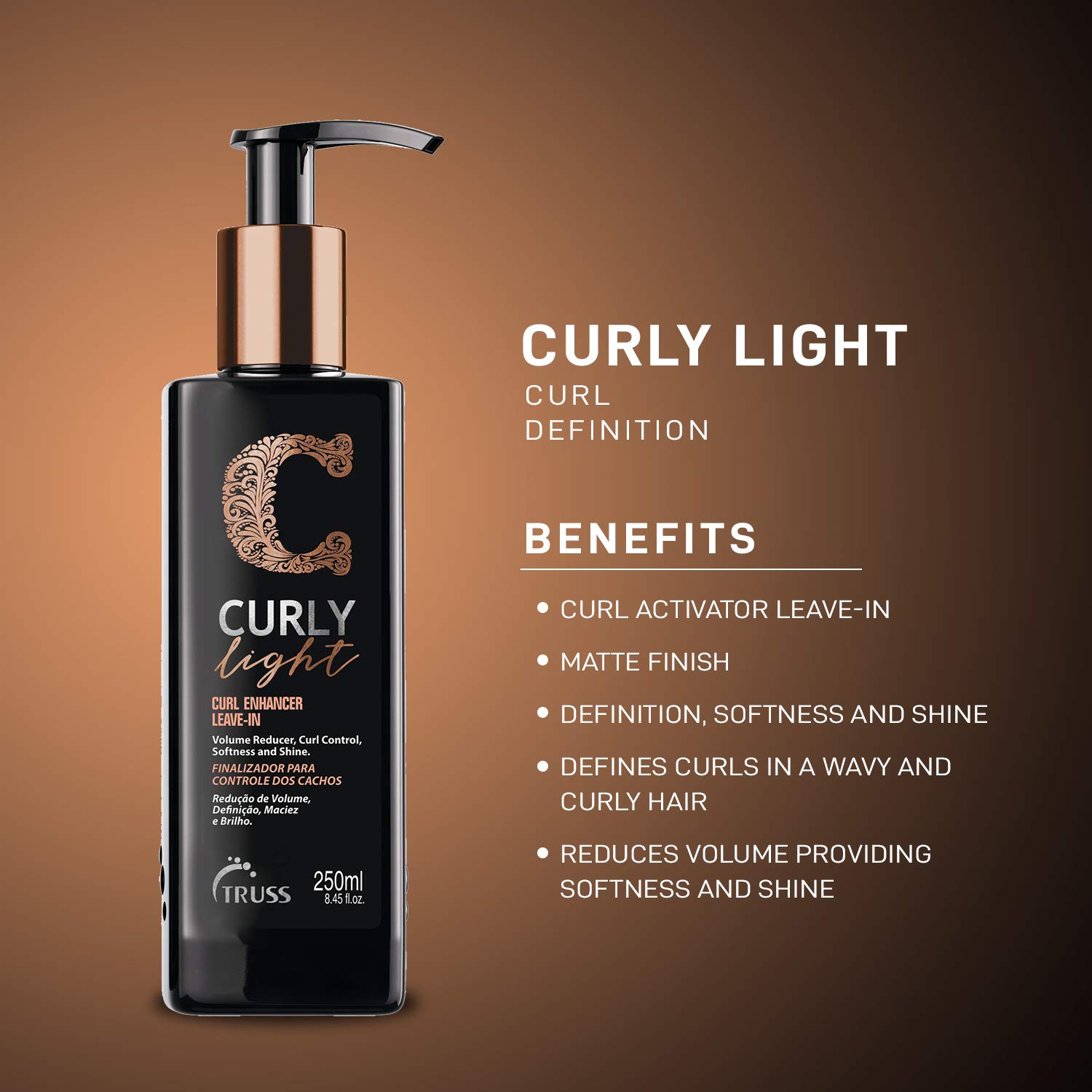 Foto 8 pulgar | Crema para el Cabello Truss Curly Light Leave-in Curl Activator 250 Ml - Venta Internacional
