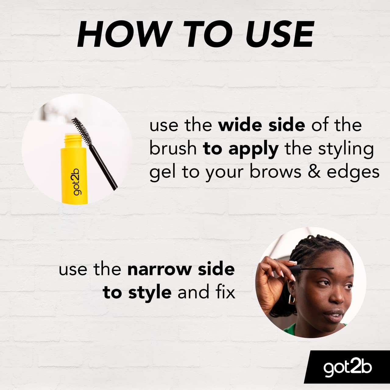 Foto 5 pulgar | Gel Got2b Brow & Edge 16 Ml, Vegano - Venta Internacional