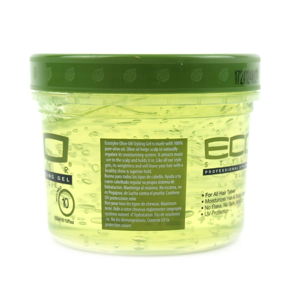 Foto 3 pulgar | Gel De Peinado Ecco Eco Styler, Aceite De Oliva, 355 Ml - Venta Internacional.