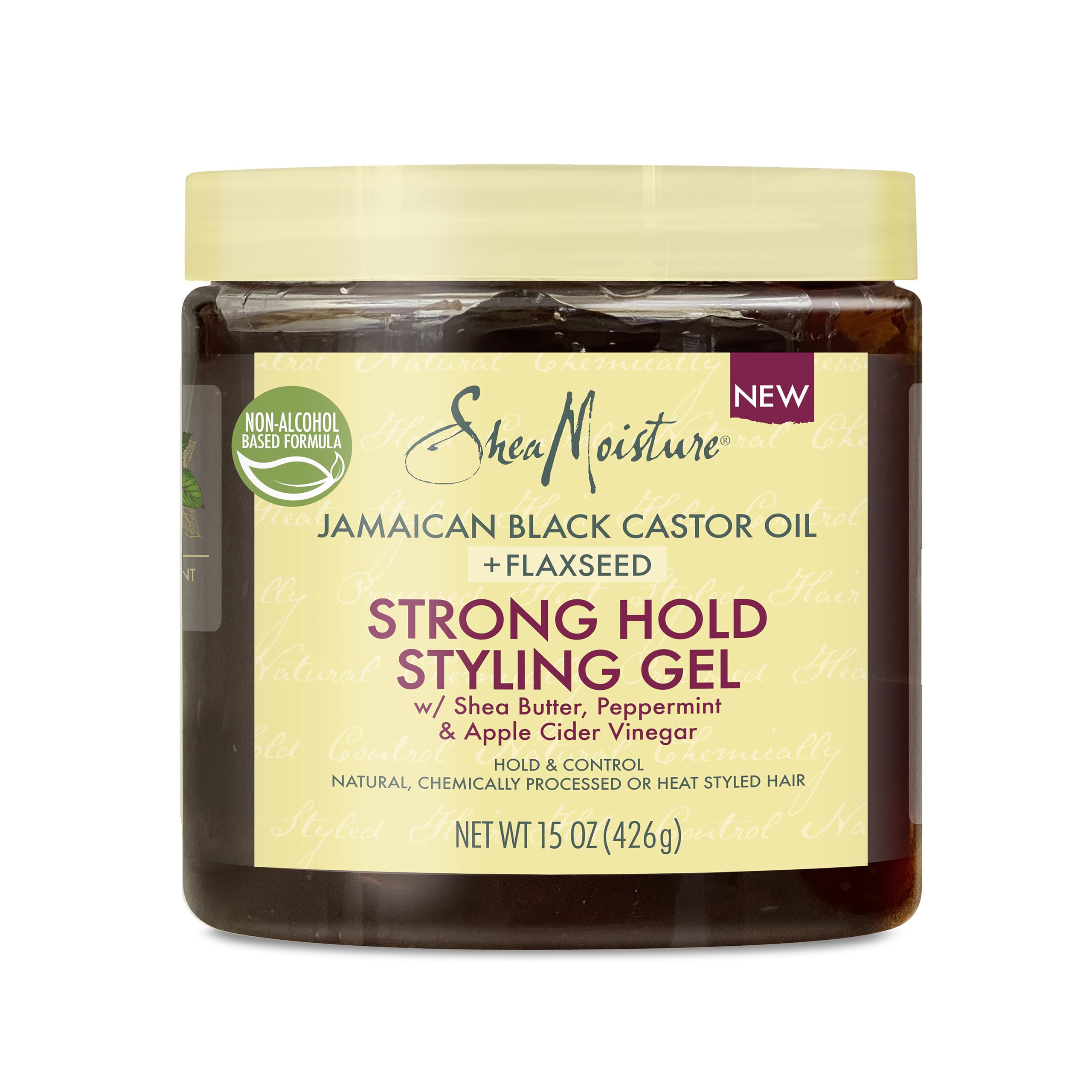 Foto 2 pulgar | Gel De Peinado Sheamoisture Strong Hold, 450 Ml, Aceite De Ricino Negro Jamaicano - Venta Internacional.