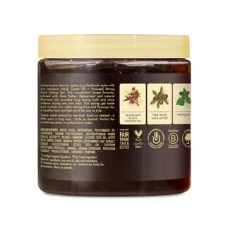Foto 6 | Gel De Peinado Sheamoisture Strong Hold, 450 Ml, Aceite De Ricino Negro Jamaicano - Venta Internacional.