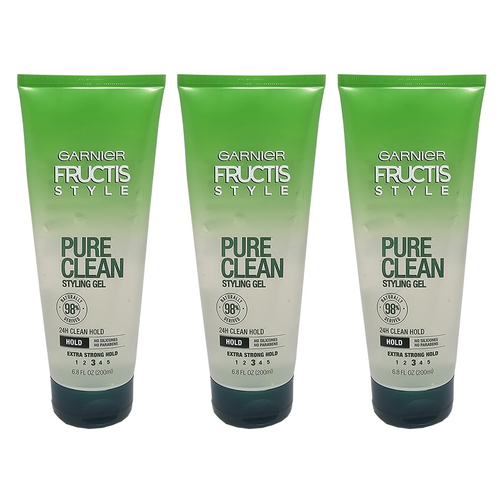Foto 1 | Gel De Peinado Garnier Fructis Style Pure Clean 600 Ml (paquete De 3) - Venta Internacional.