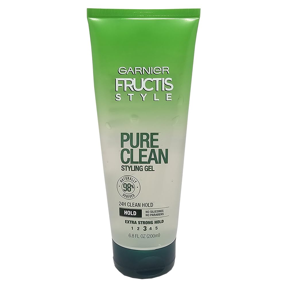 Foto 3 pulgar | Gel De Peinado Garnier Fructis Style Pure Clean 600 Ml (paquete De 3) - Venta Internacional.
