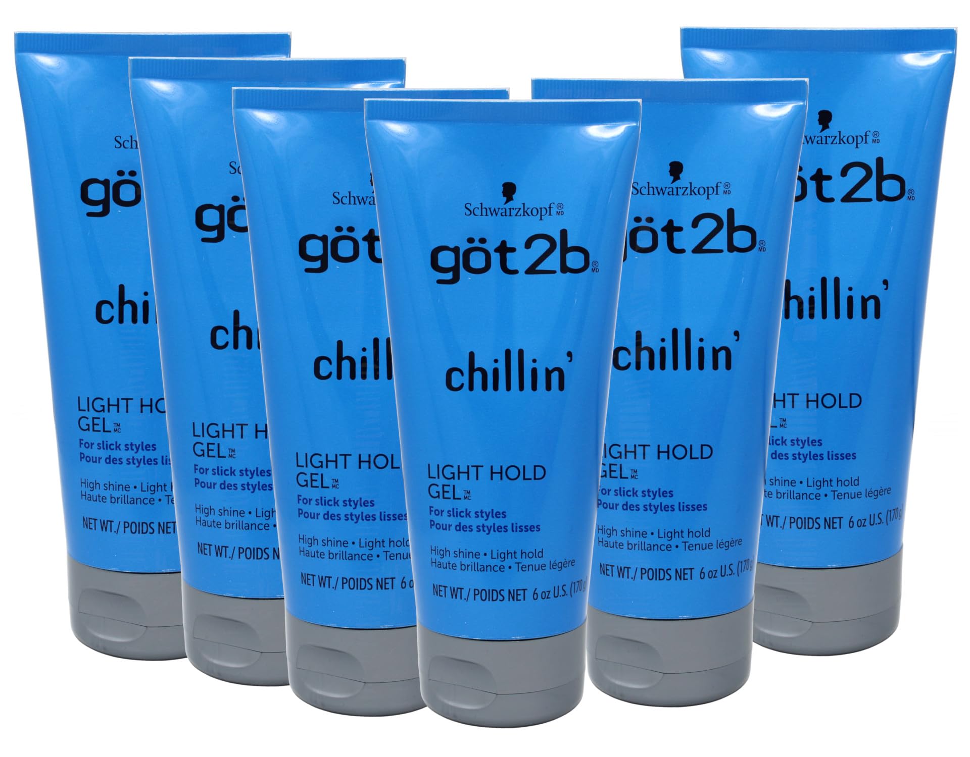 Foto 2 pulgar | Gel Para El Cabello Got2b Chillin Light Hold 175 Ml (paquete De 6) - Venta Internacional.