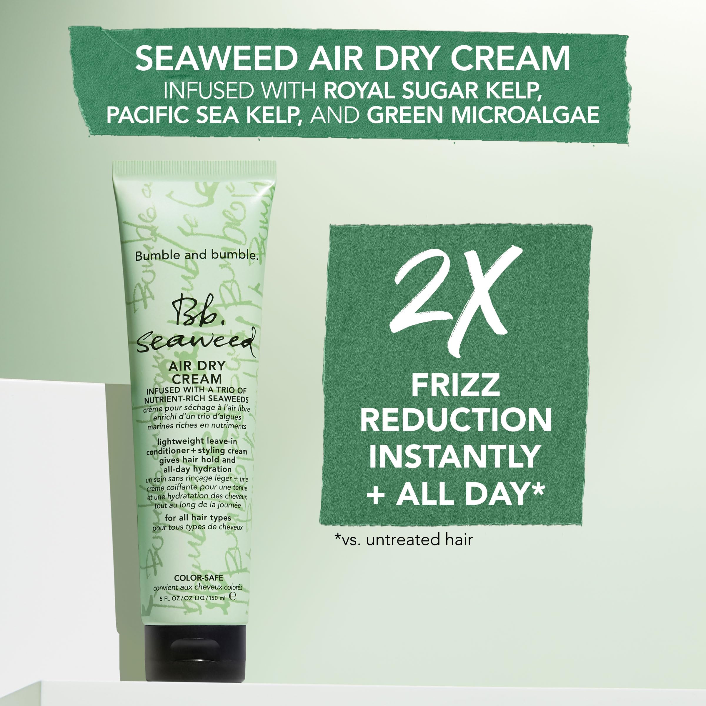 Foto 5 | Crema Nutritiva De Algas Marinas Air Dry Bumble And Bumble, 150 Ml - Venta Internacional.