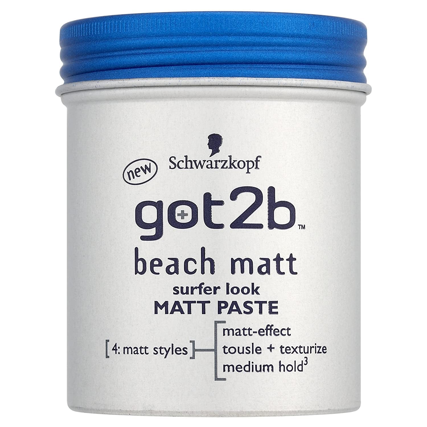 Foto 2 pulgar | Hair Wax Got2b Beach - Pasta Para Peinar Con Aspecto De Surfista Mate (100 Ml) - Venta Internacional.