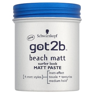 Foto 1 | Hair Wax Got2b Beach - Pasta Para Peinar Con Aspecto De Surfista Mate (100 Ml) - Venta Internacional.