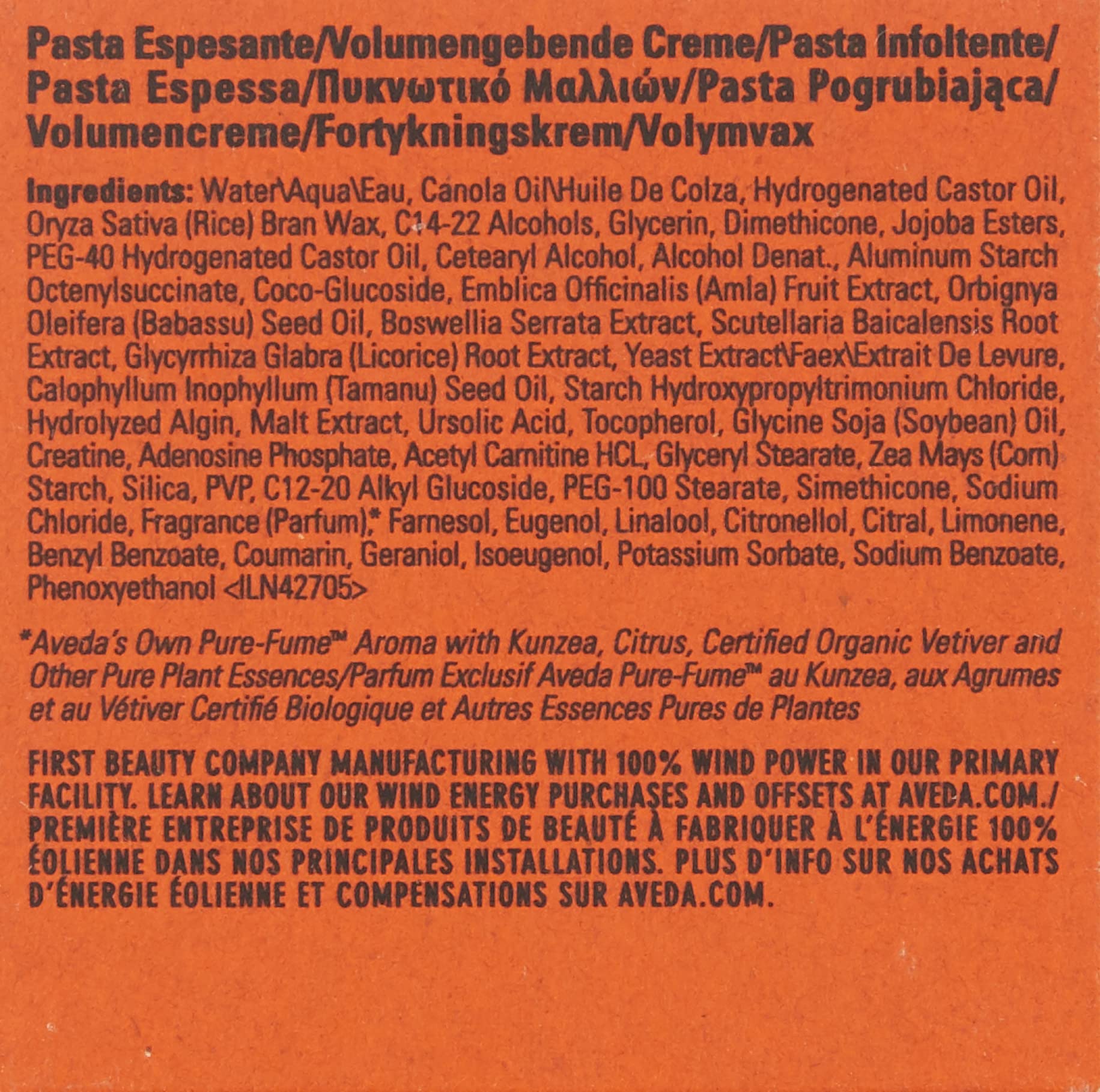 Foto 5 pulgar | Pasta Espesante Aveda Men Bb 75 Ml/2.5 Oz (paquete De 1) - Venta Internacional.