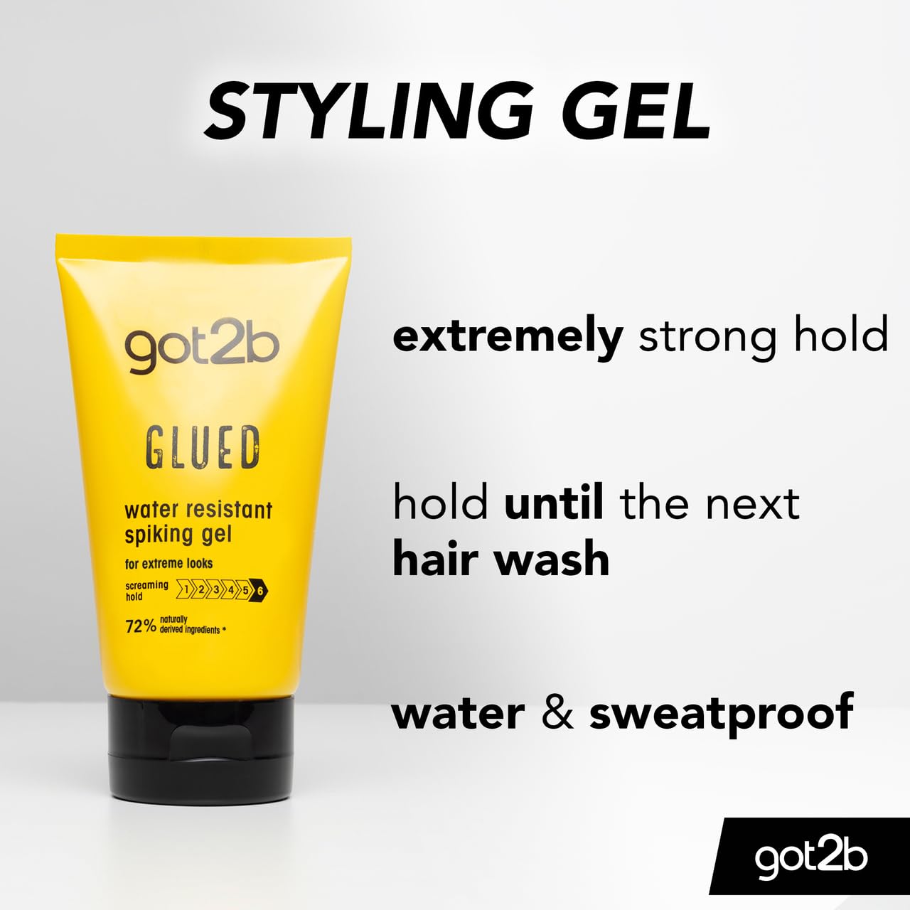Foto 5 | Gel Para El Cabello Got2b Schwarzkopf, Pegamento Para Pinchos, 150 Ml - Venta Internacional.