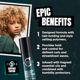 Foto 3 | Producto De Peinado Tigi Catwalk Curls Rock Amplifier 150 Ml - Venta Internacional.