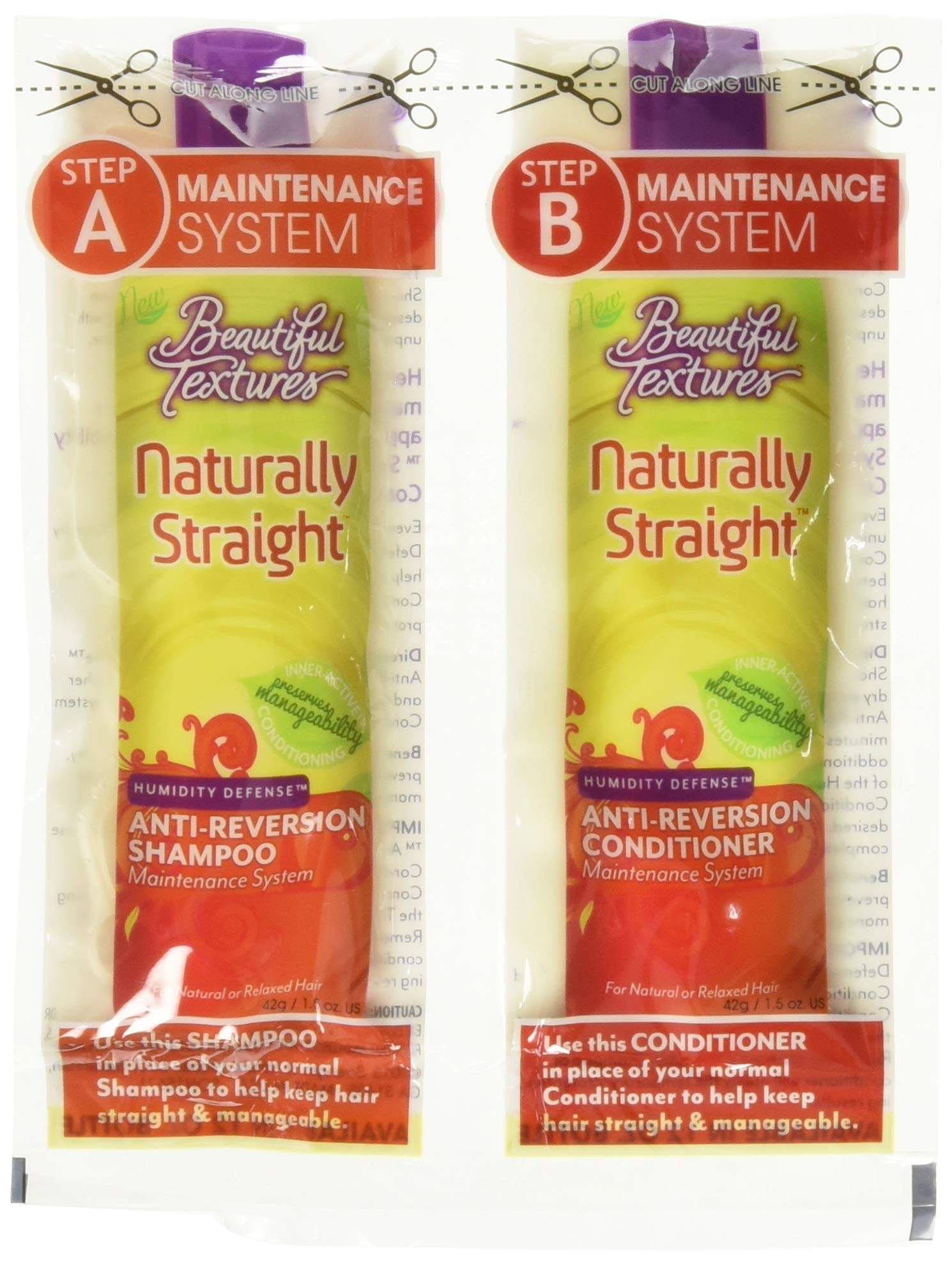 Foto 4 pulgar | Kit Texturizador Beautiful Textures Naturally Straight, 750 Ml - Venta Internacional.