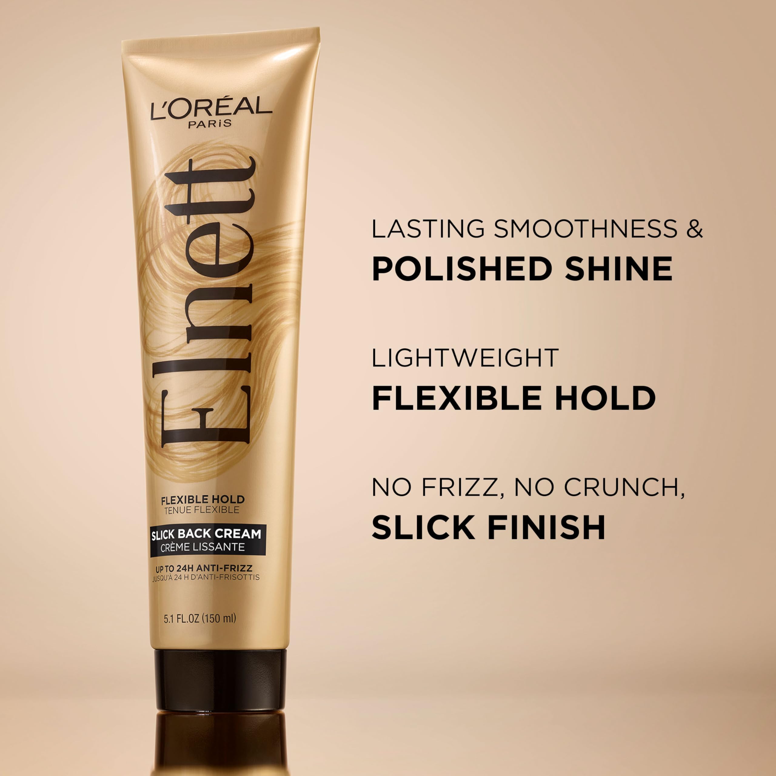 Foto 3 pulgar | Crema De Peinado L'oreal Paris Elnett Slick Back 150 Ml - Venta Internacional.