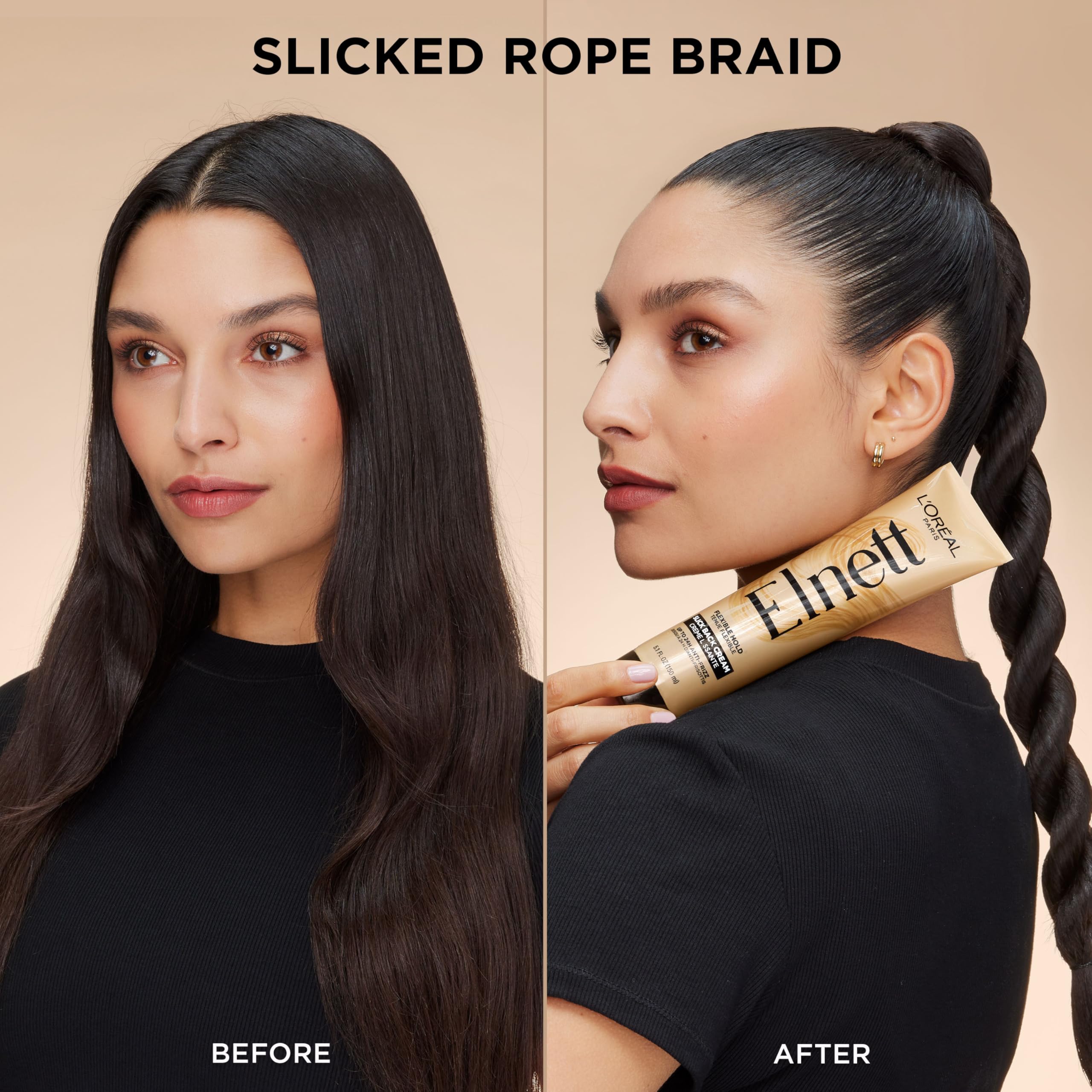 Foto 7 pulgar | Crema De Peinado L'oreal Paris Elnett Slick Back 150 Ml - Venta Internacional.