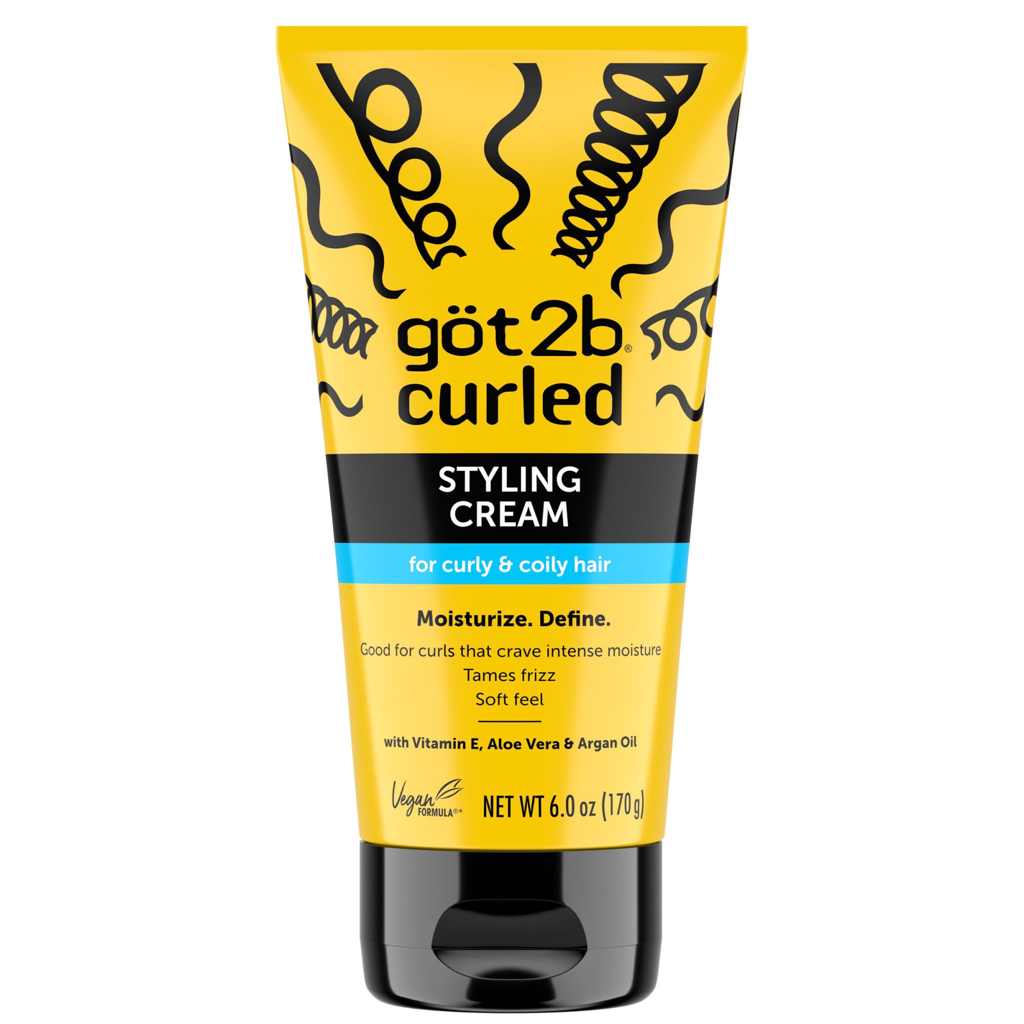 Foto 2 pulgar | Crema De Peinado Got2b Curled 177 Ml Para Cabello Rizado Tipo 3-4 - Venta Internacional.