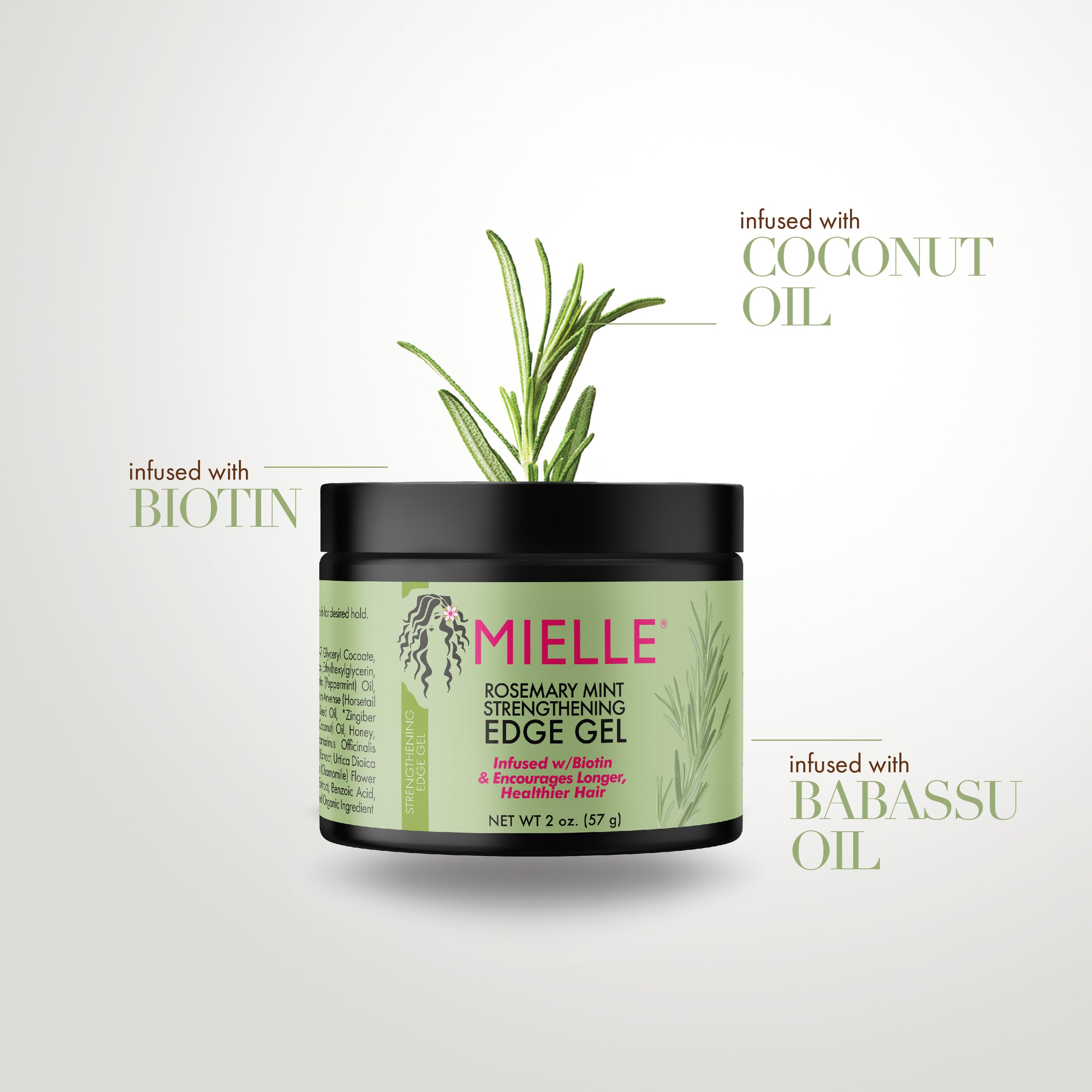 Foto 4 pulgar | Tratamiento Para Peinar El Cabello Mielle Organics Rosemary Mint 60 Ml - Venta Internacional.