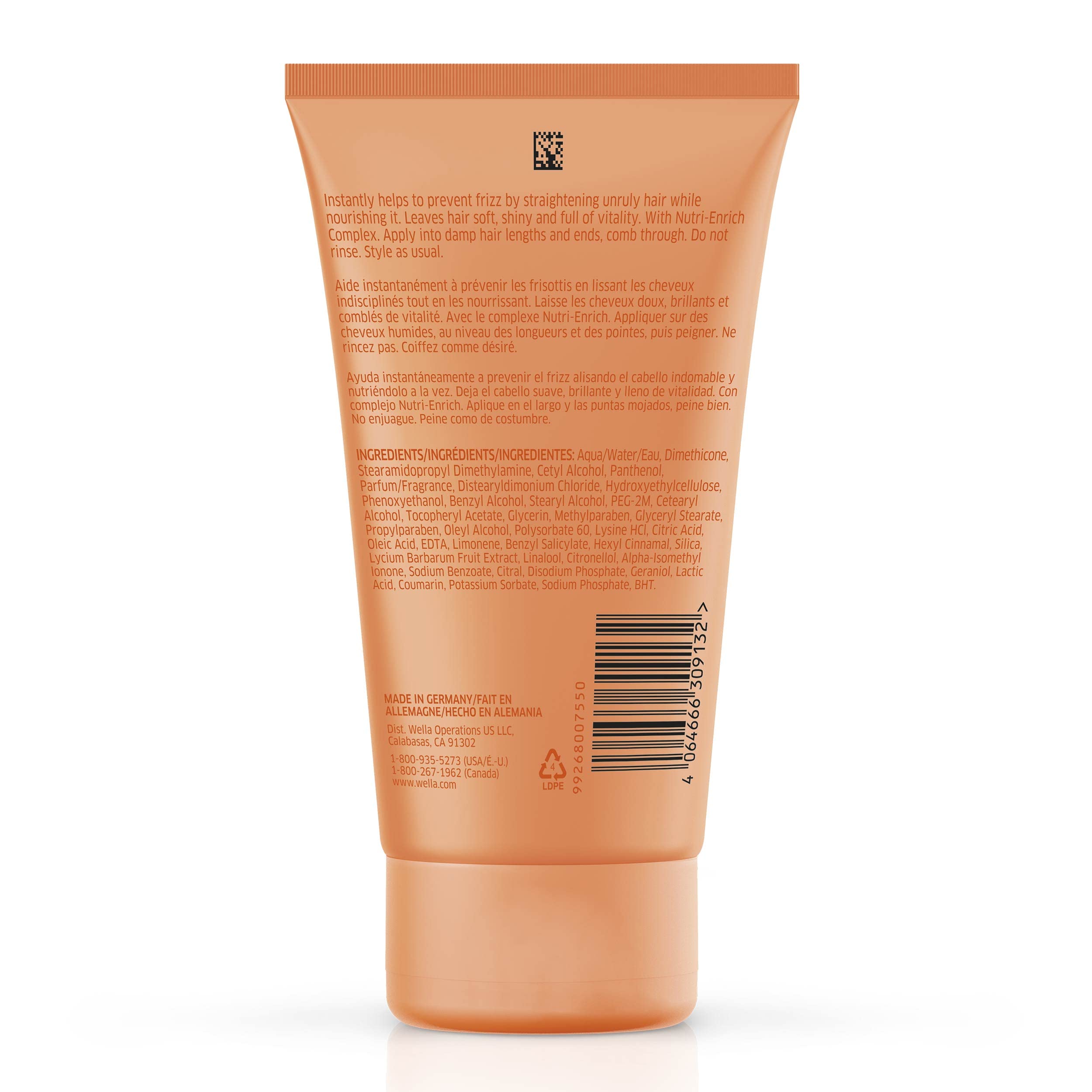 Foto 7 | Crema Antiencrespamiento Wella Professionals Invigo Nutri-enrich - Venta Internacional.