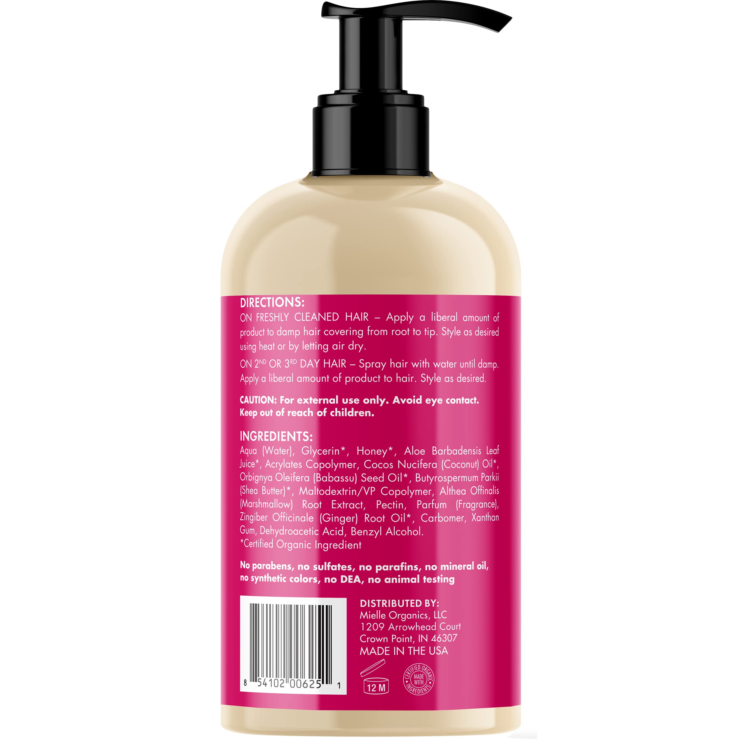 Foto 3 pulgar | Gel De Peinado Mielle Organics Honey & Ginger 385 Ml Para Cabello - Venta Internacional.