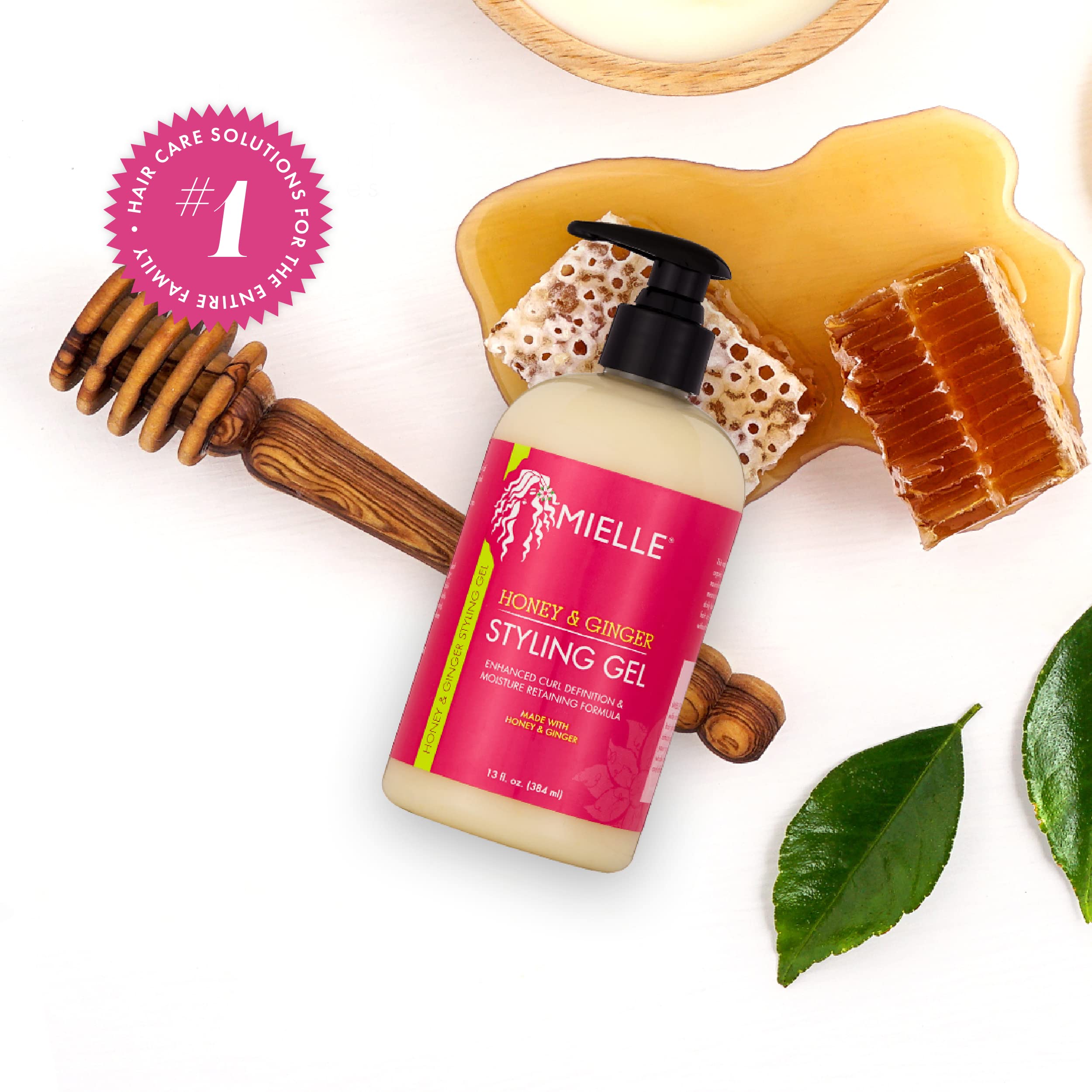 Foto 7 pulgar | Gel De Peinado Mielle Organics Honey & Ginger 385 Ml Para Cabello - Venta Internacional.