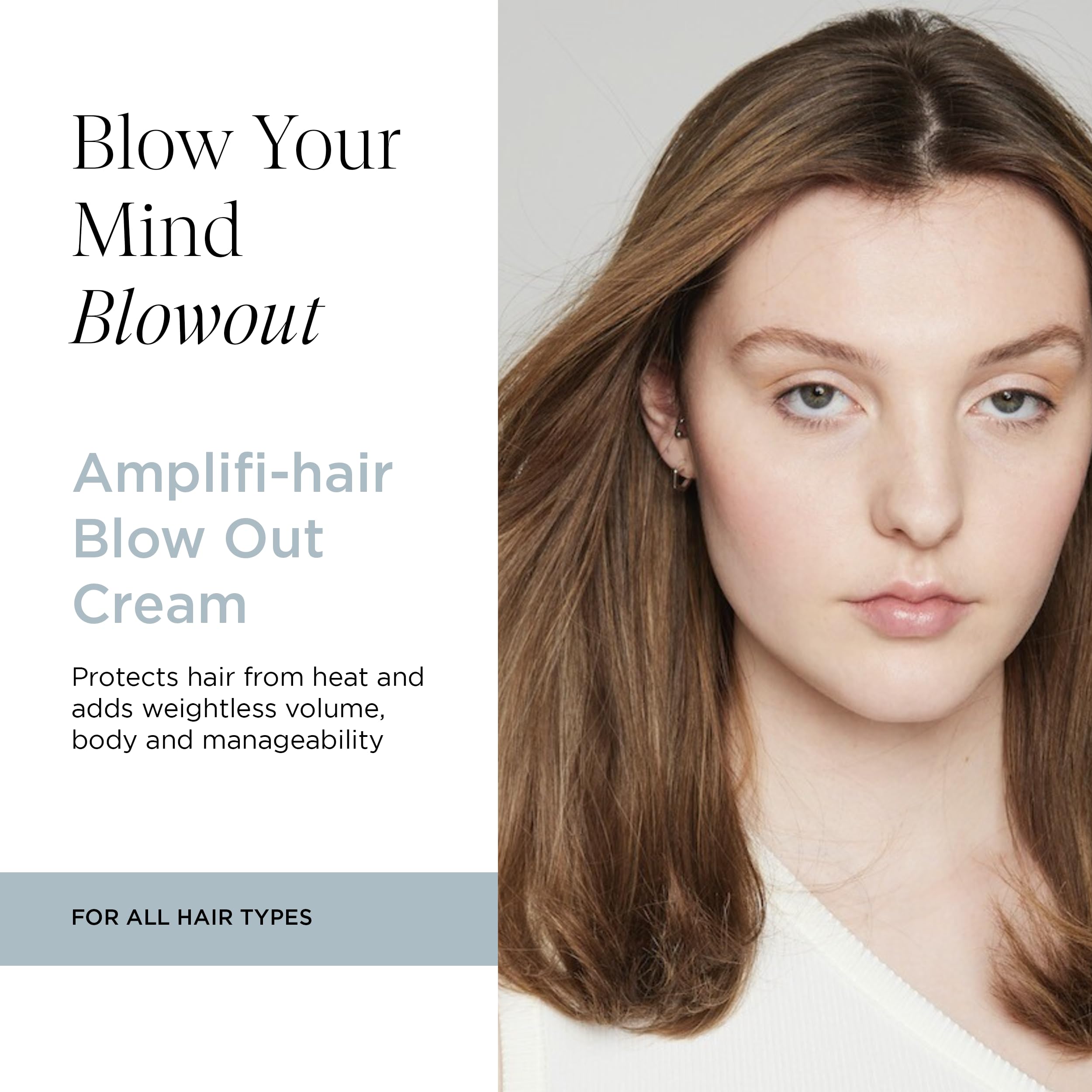 Foto 3 pulgar | Crema Blow Out Intelligent Nutrients Amplifi-hair, 120 Ml, Vegana - Venta Internacional.