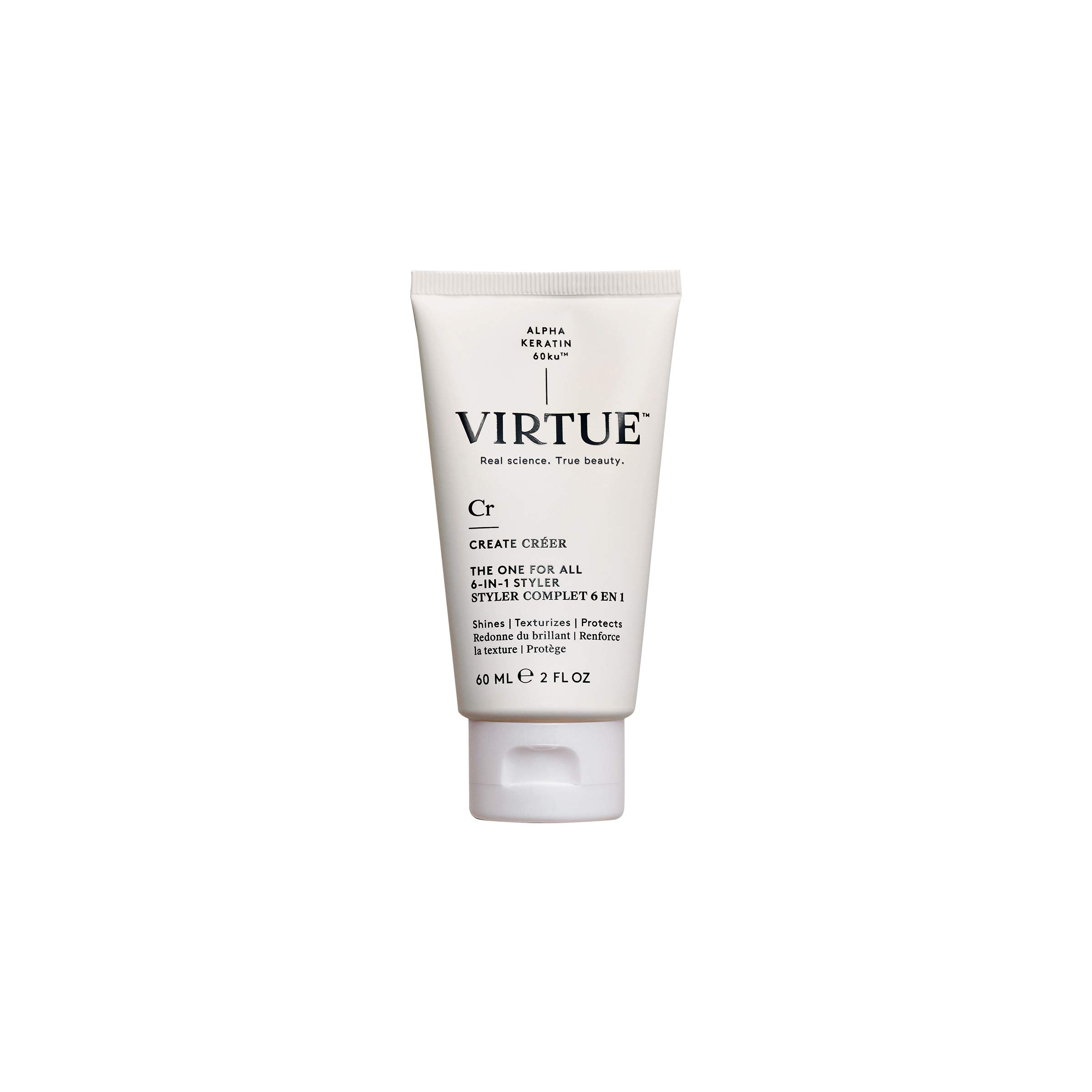 Foto 2 pulgar | Crema Moldeadora Virtue 6 En 1, 60 Ml, Alfa Keratina, Tamaño De Viaje - Venta Internacional.